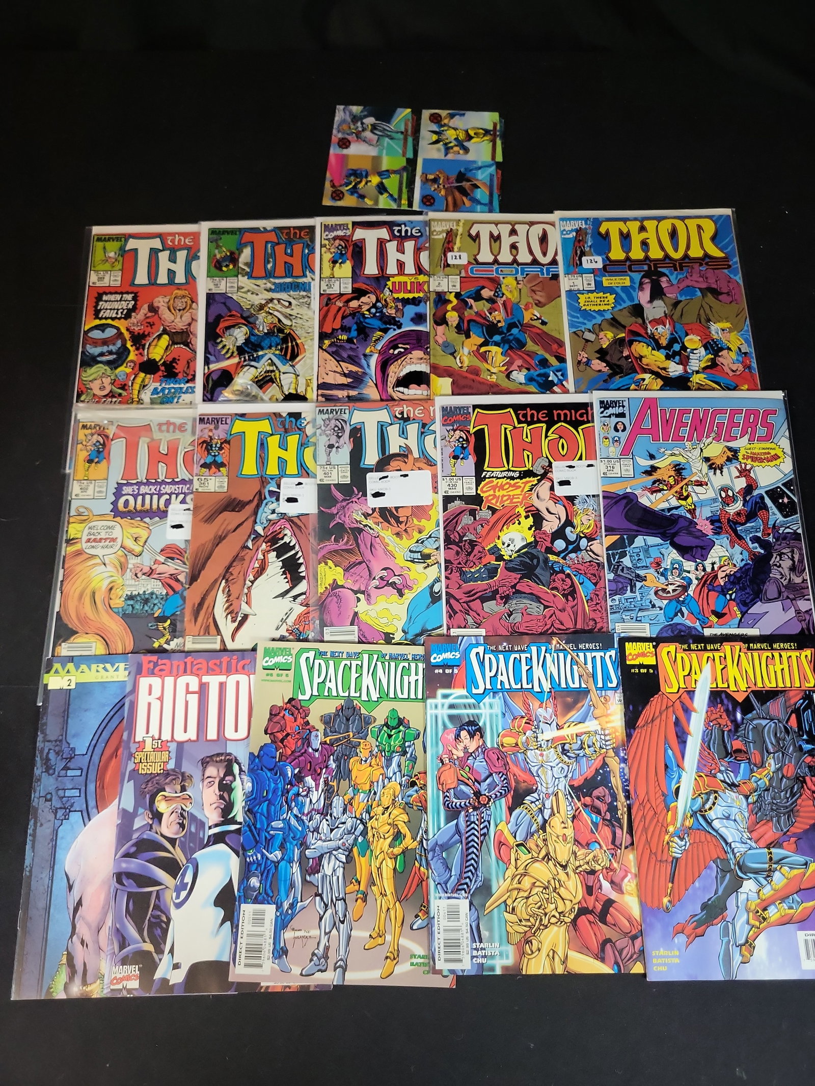 I02952 | A Collection of Marvel Comic Books and X-Men Trading Cards (1 of 6)