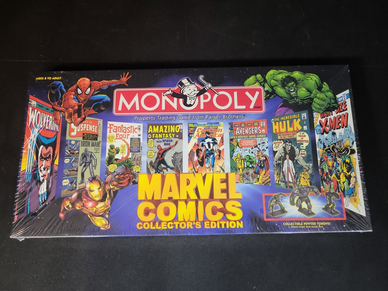 I02886 | 1999 Monopoly Marvel Comics Collector's Edition Factory Sealed Board Game (1 of 4)