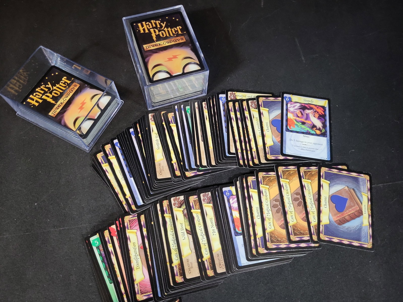 I02917 | A Collection of Harry Potter Trading Card Game Cards by Wizards of the Coast Base Set (1 of 3)