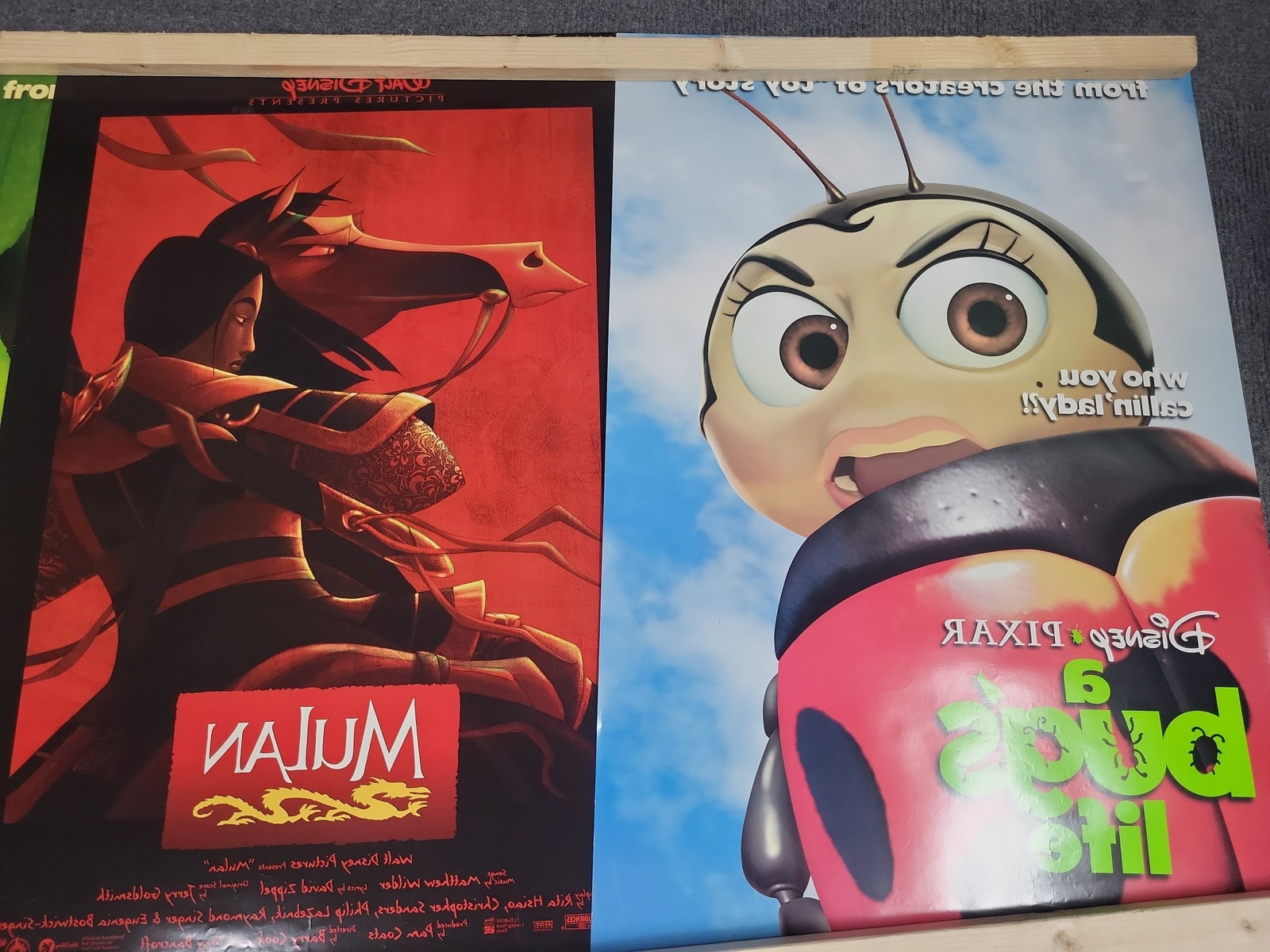 I02788 | A Collection of Original Disney and Pixar Theatrical Movie Posters (1 of 5)