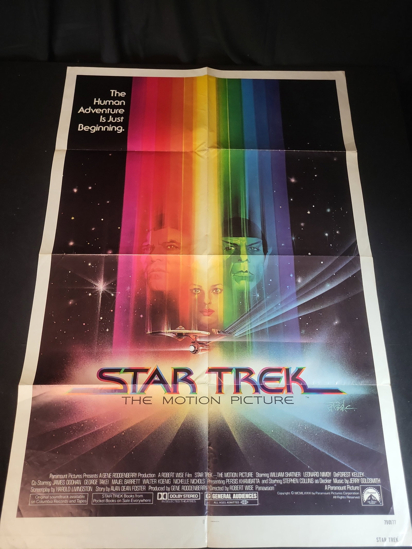 I02766 | Original Star Trek: The Motion Picture 1979 US One-Sheet Movie Poster (1 of 3)
