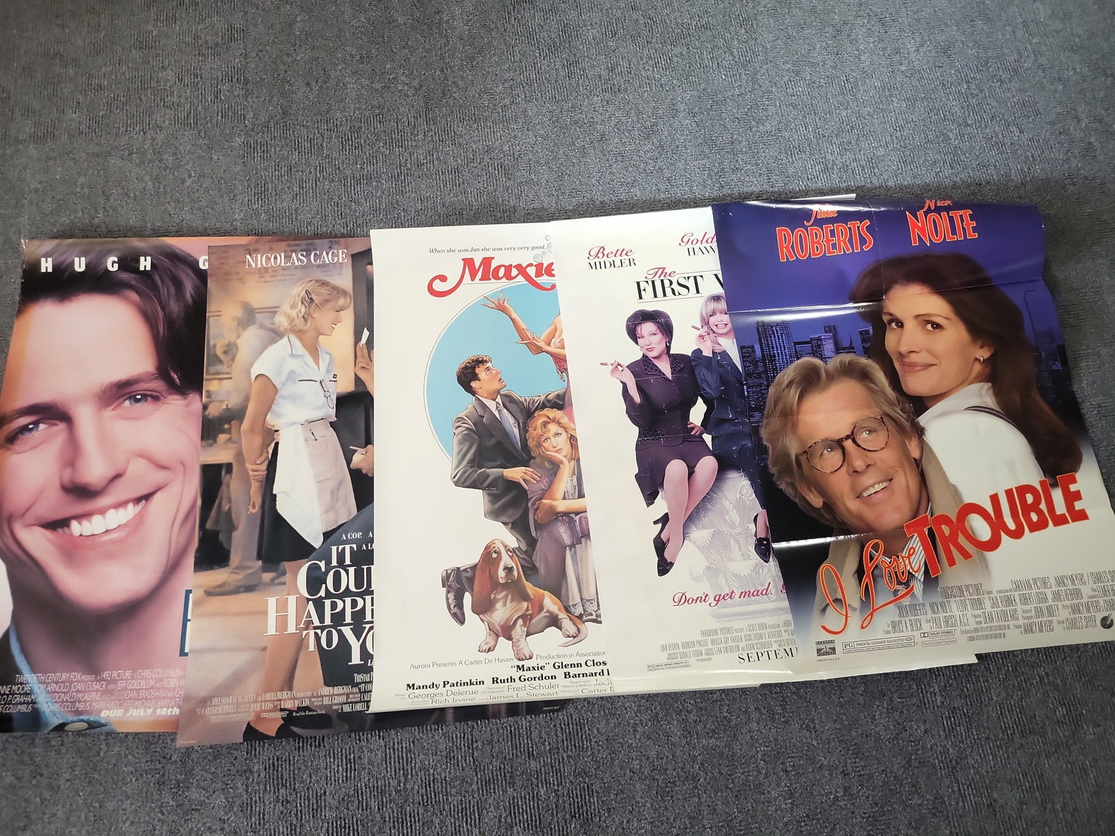 I02860 | A Collection of Five Original Theatrical Movie One-Sheet Posters (1985-1996) (1 of 7)