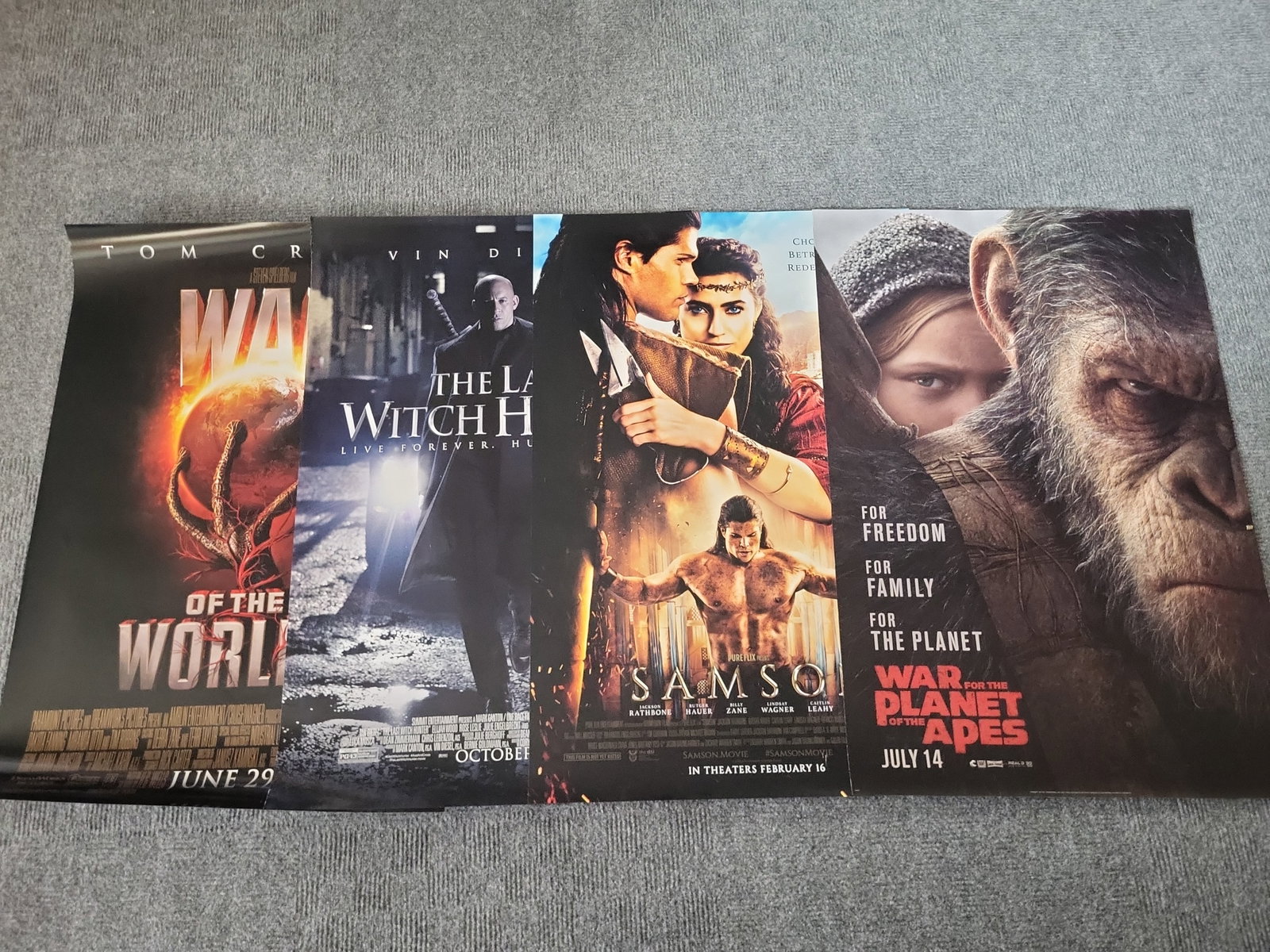 I02856 | A Collection of Original Theatrical One-Sheet Movie Posters (1 of 6)