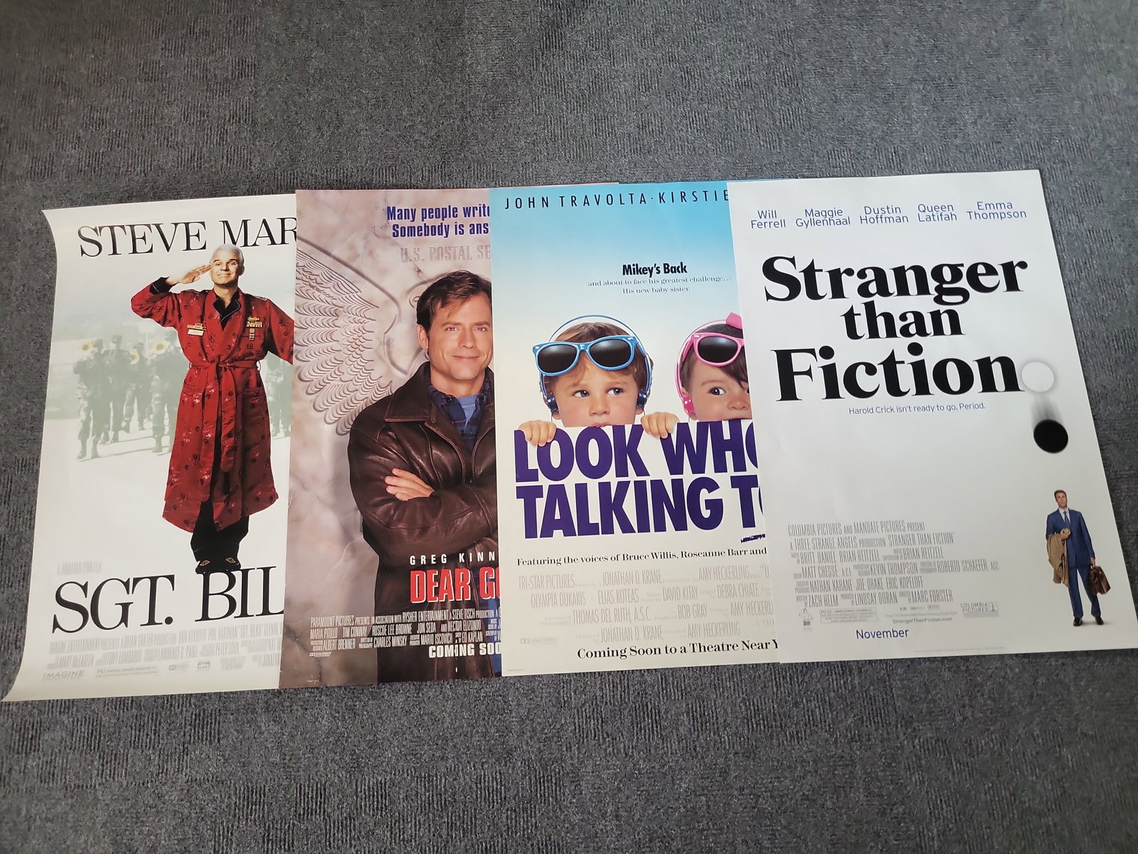 I02853 | A Lot of Four Original Double-Sided Movie One-Sheet Posters (1 of 6)