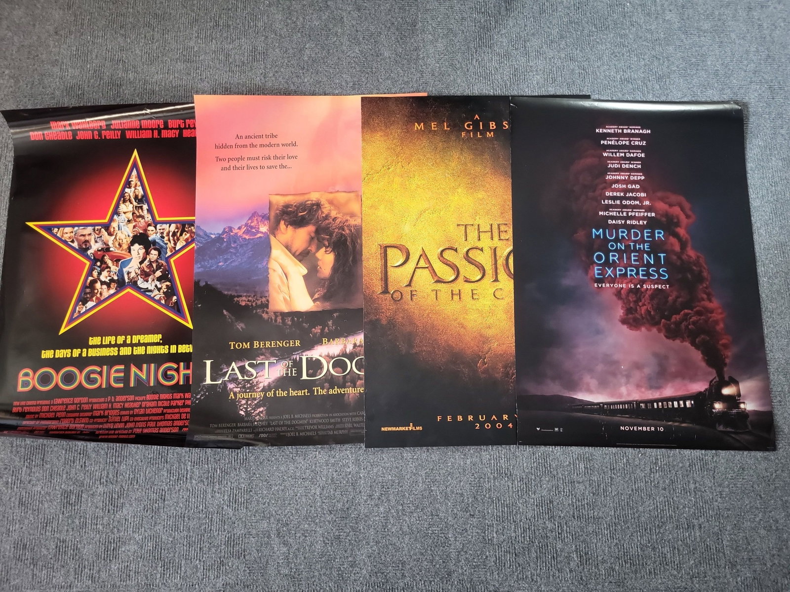 I02865 | Four Original Theatrical One-Sheet Movie Posters Including Boogie Nights and The Passion of (1 of 6)