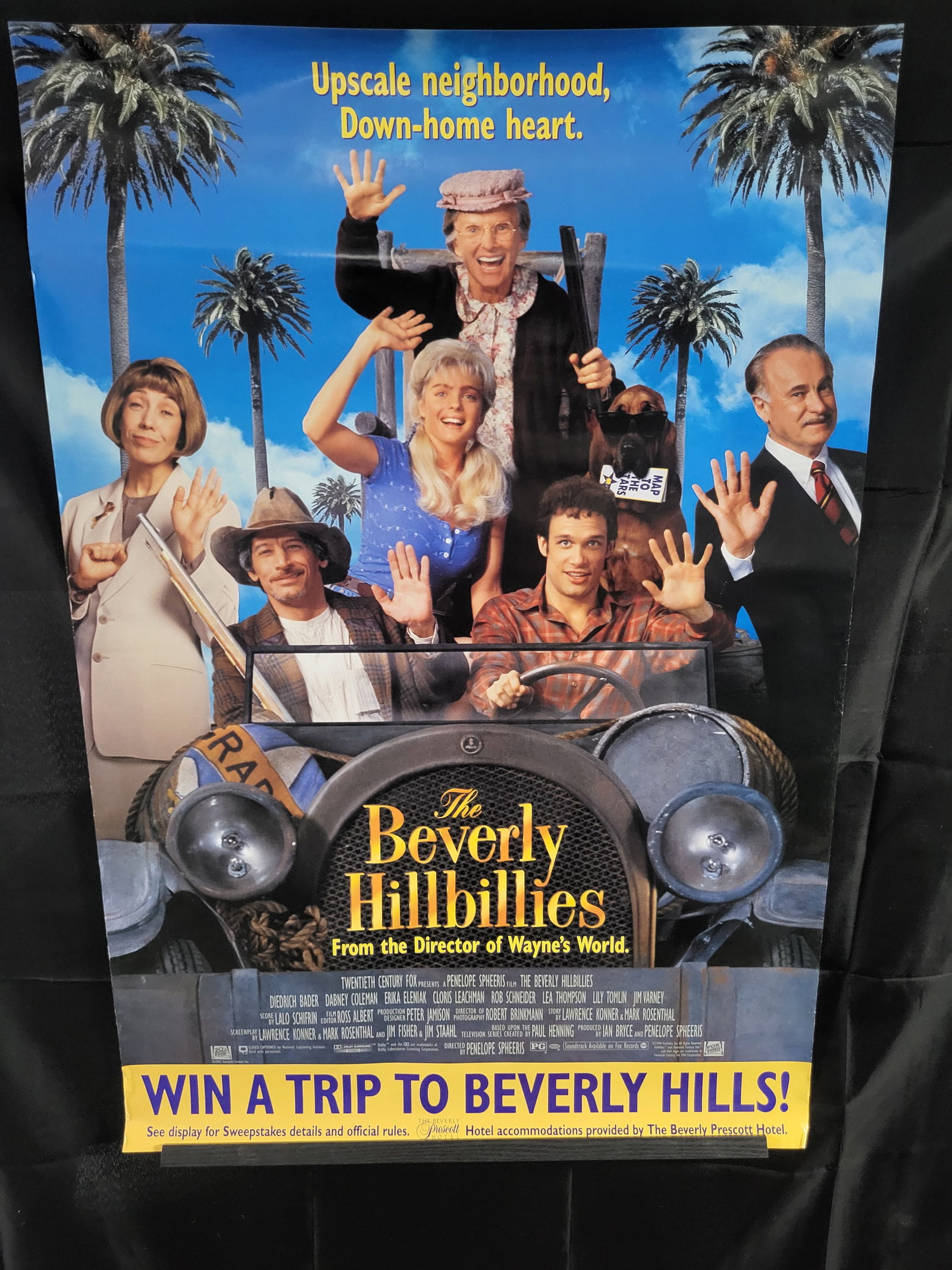 I00447 | The Beverly Hillbillies 1993 Original Promotional Movie Poster (1 of 1)