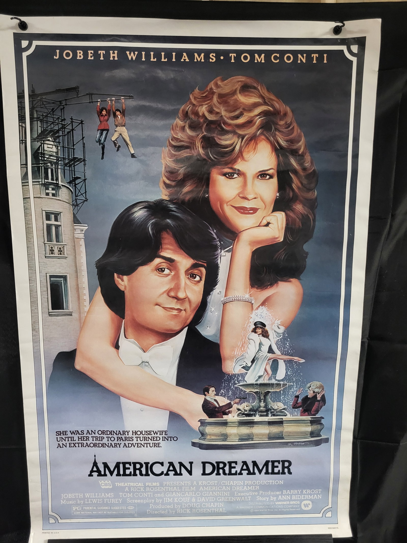 I00446 | American Dreamer (1984) Original One-Sheet Movie Poster (1 of 3)