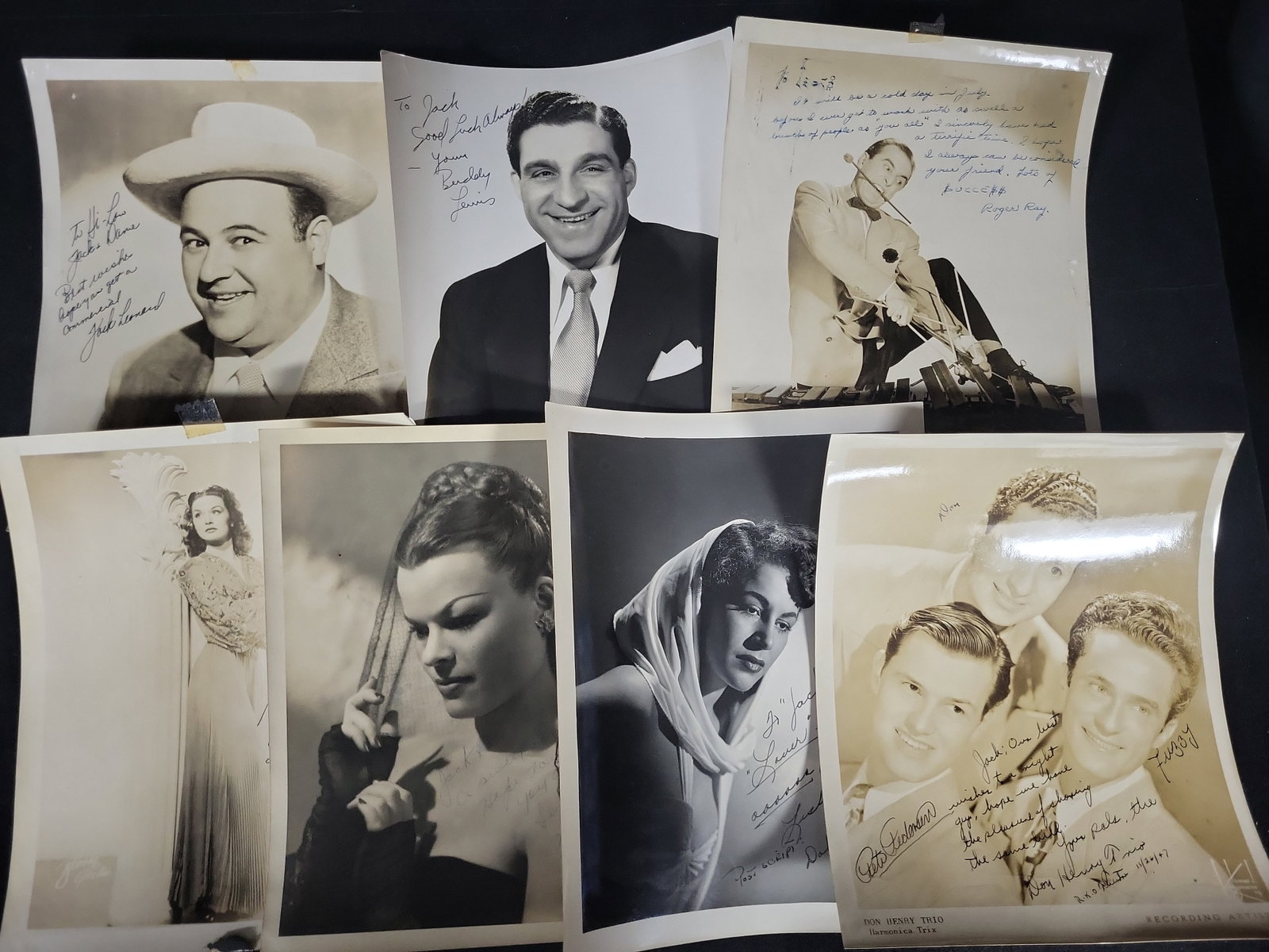 I03437 | An Assortment of Eight Vintage Entertainment Publicity Photographs Including Seven (1 of 10)