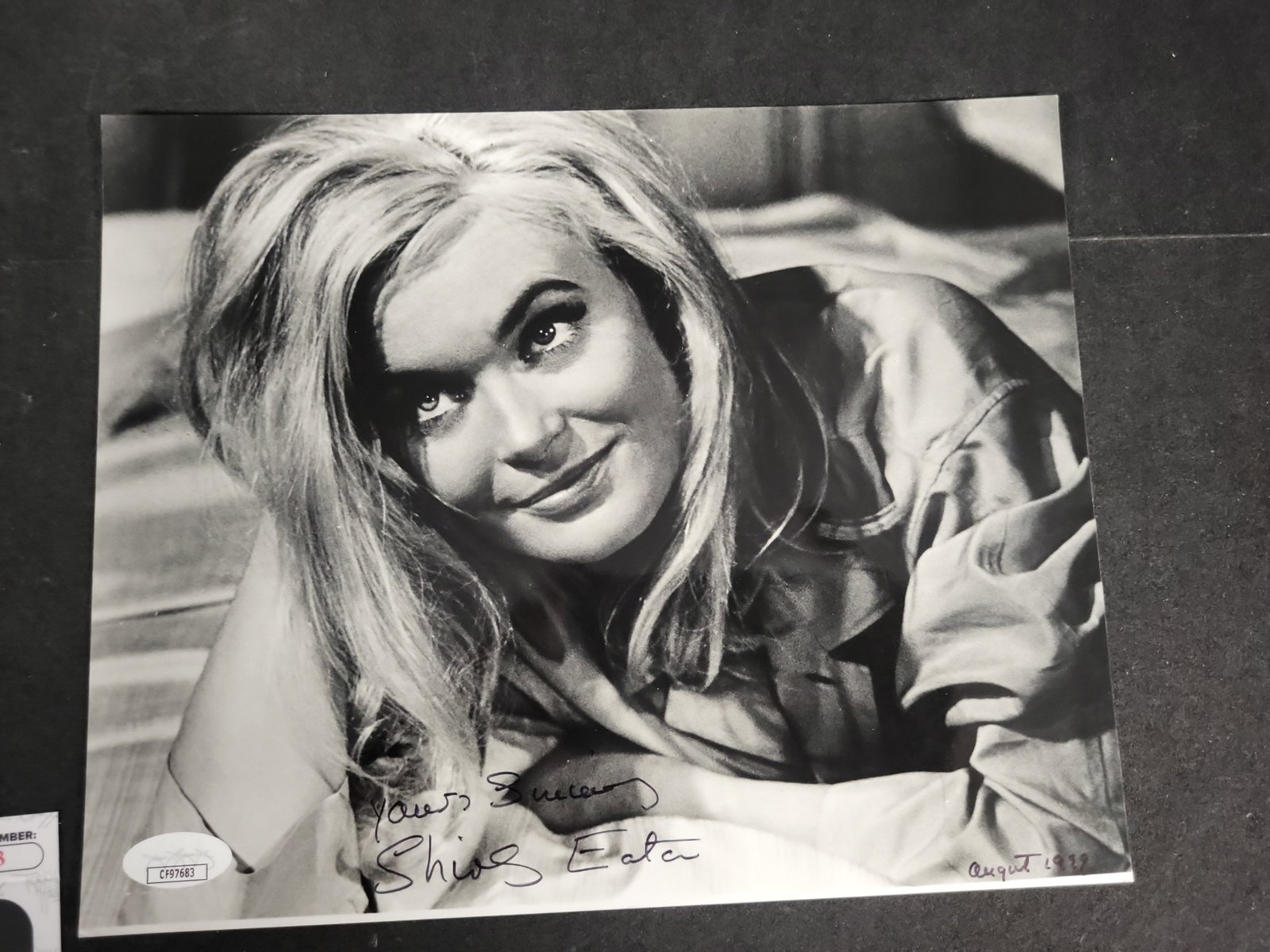 I03429 | Shirley Eaton Autographed Goldfinger Photo JSA Authenticated (1 of 3)