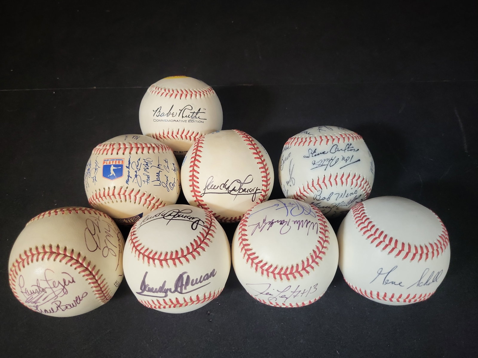 I03076 | A Collection of Eight Autographed and Commemorative Baseballs Including Philadelphia (1 of 20)
