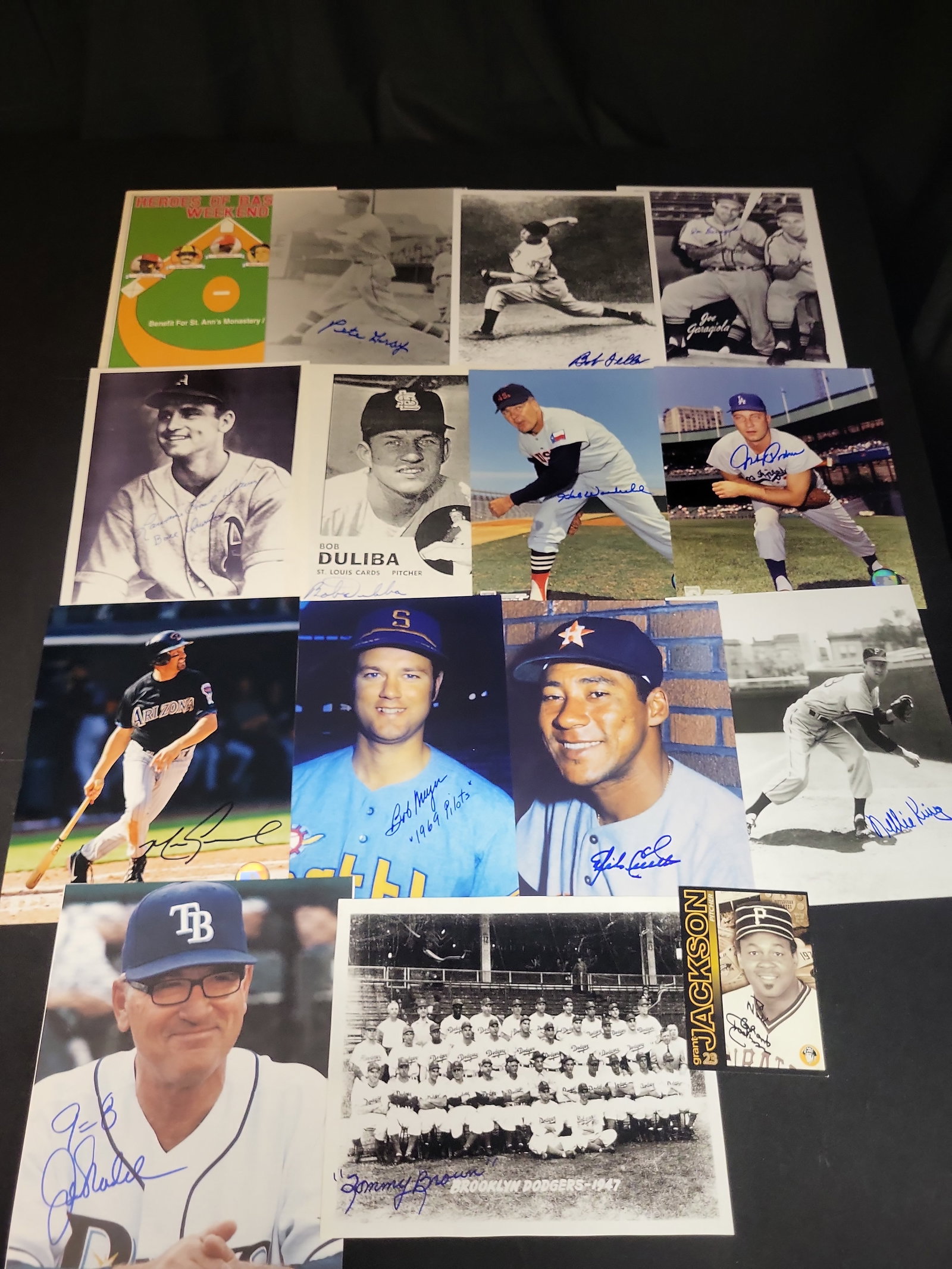 I03024 | A Collection of Signed Baseball Photographs and Memorabilia Featuring Bob Feller, Joe (1 of 14)