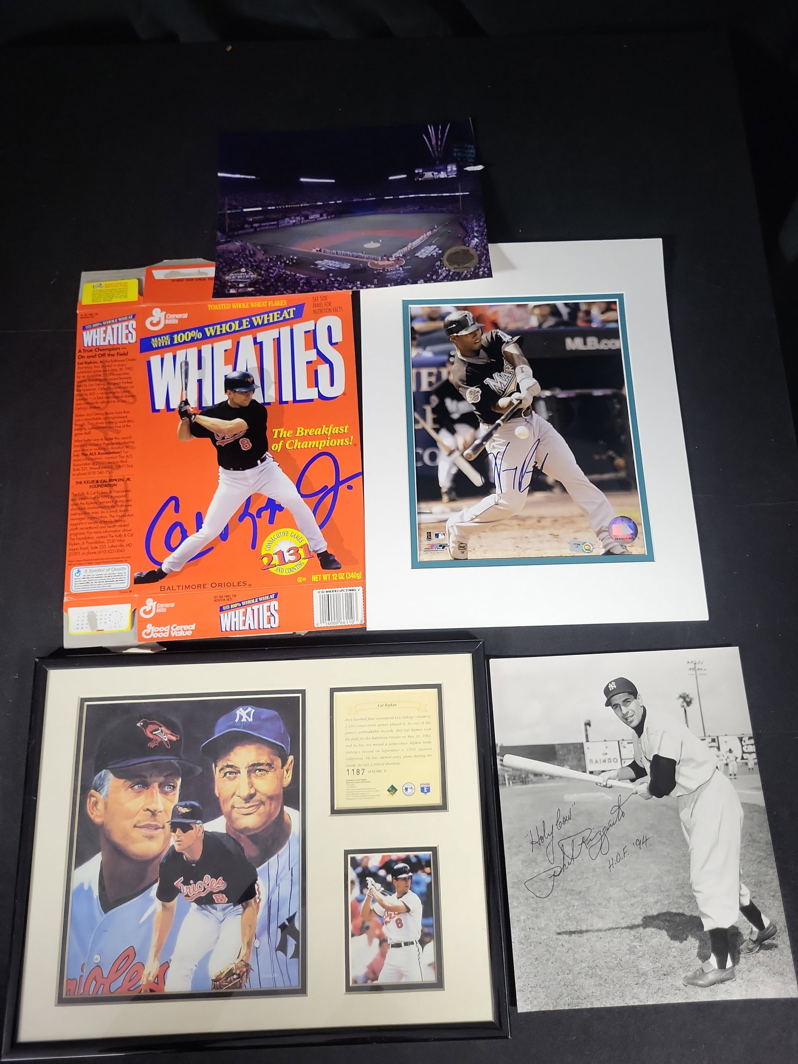 I03342 | A Collection of Baseball Memorabilia Including Autographed Photos and Cal Ripken Jr (1 of 7)