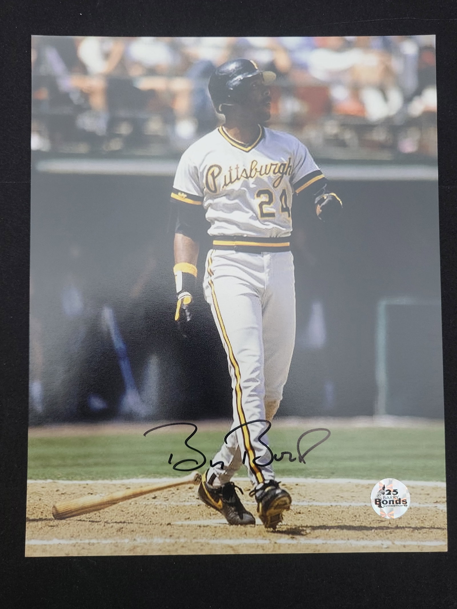 I01701 | Autographed Barry Bonds Pittsburgh Pirates Color Photograph with Player Authentication (1 of 5)