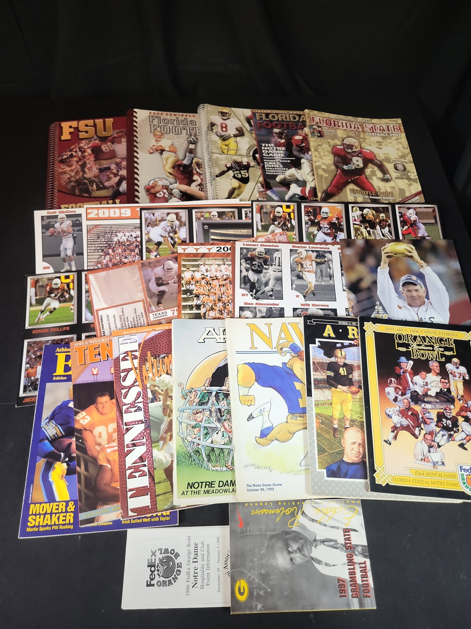 I03045 | A Collection of NCAA College Football Media Guides, Game Programs, and Autographed (1 of 5)