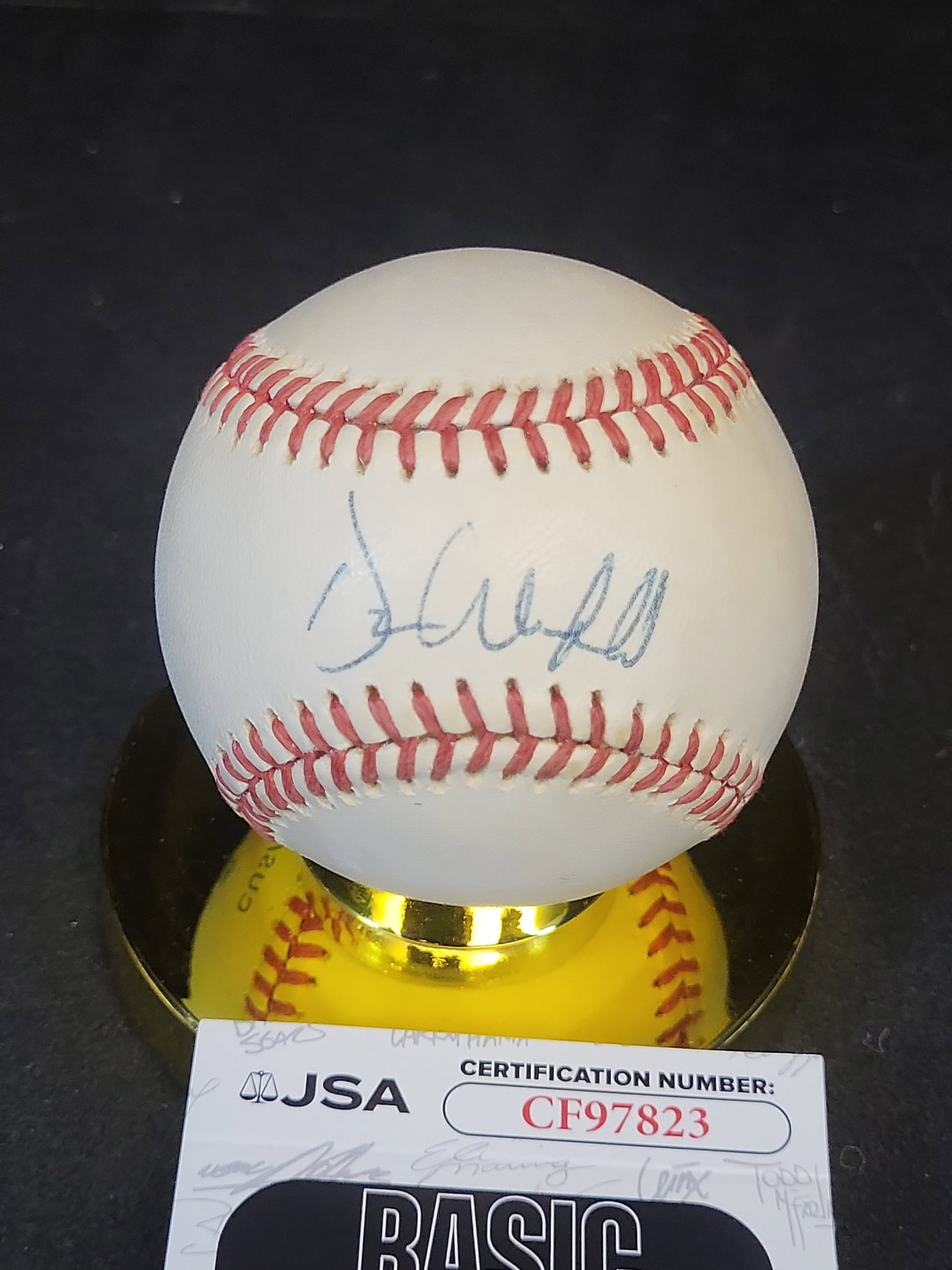 I03464 | Al Kaline Autographed Rawlings Official American League Baseball JSA Certified (1 of 3)