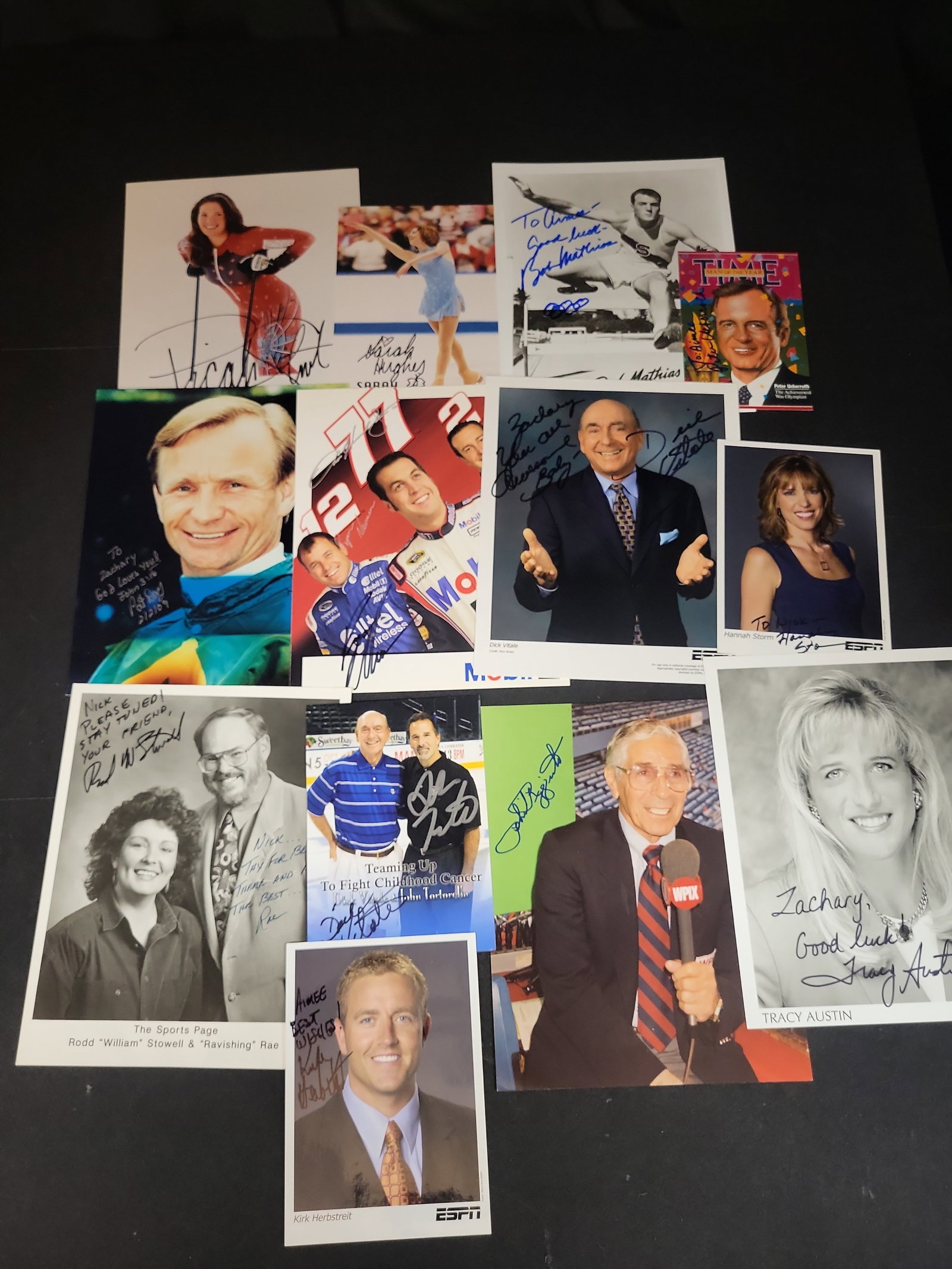 I03019 | A Collection of Autographed Sports and Entertainment Promotional Photographs and Ephemera (1 of 13)