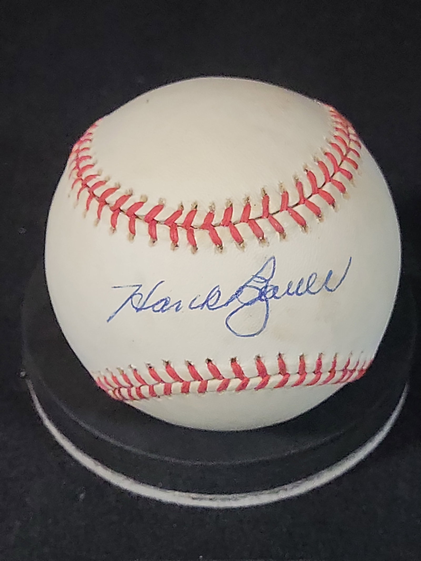 I03305 | Hank Bauer Autographed Official American League Baseball with JSA Authentication (1 of 2)