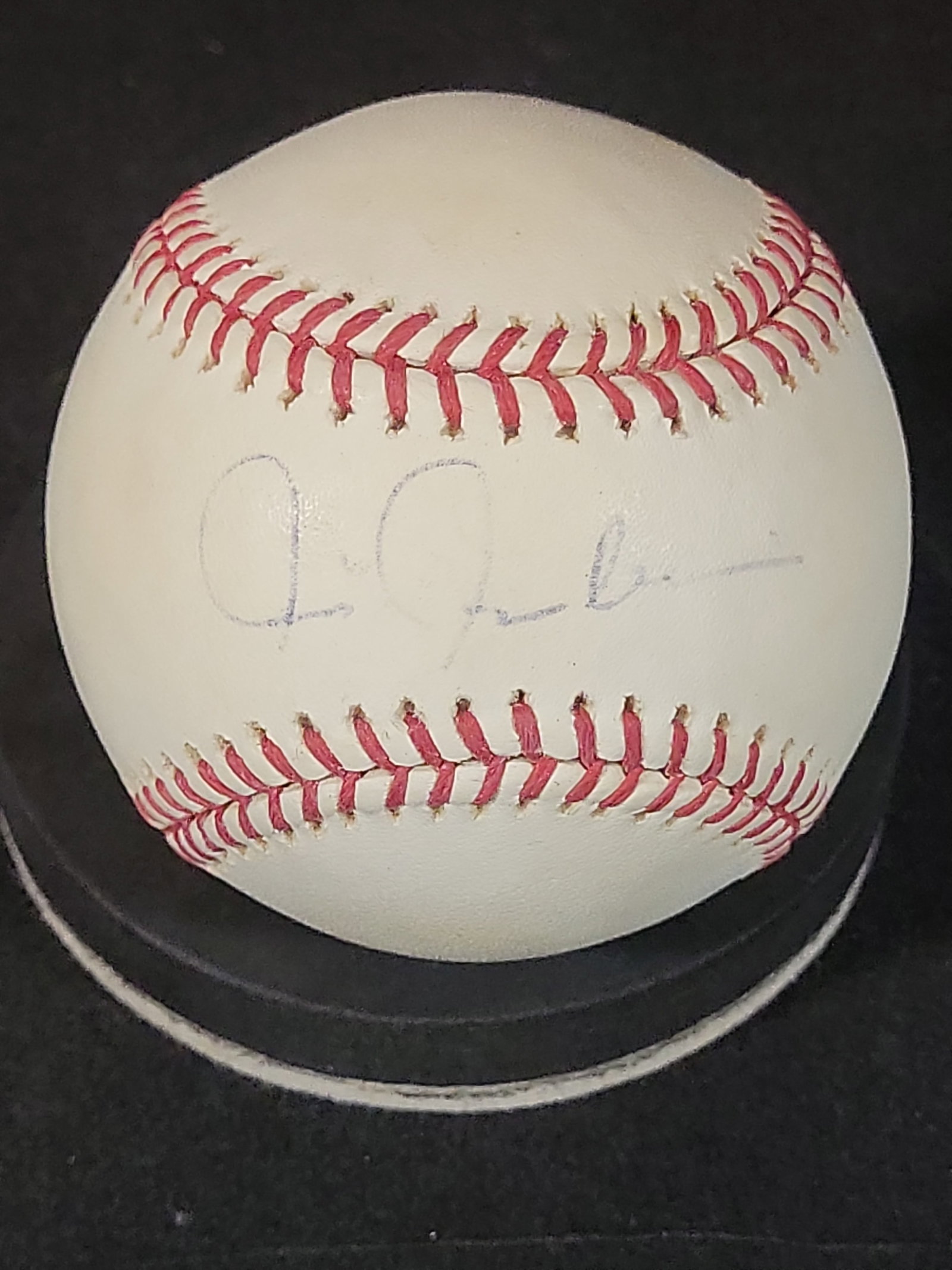 I03306 | Chris Chambliss Autographed New York Yankees 1923-2008 Yankee Stadium Commemorative (1 of 3)