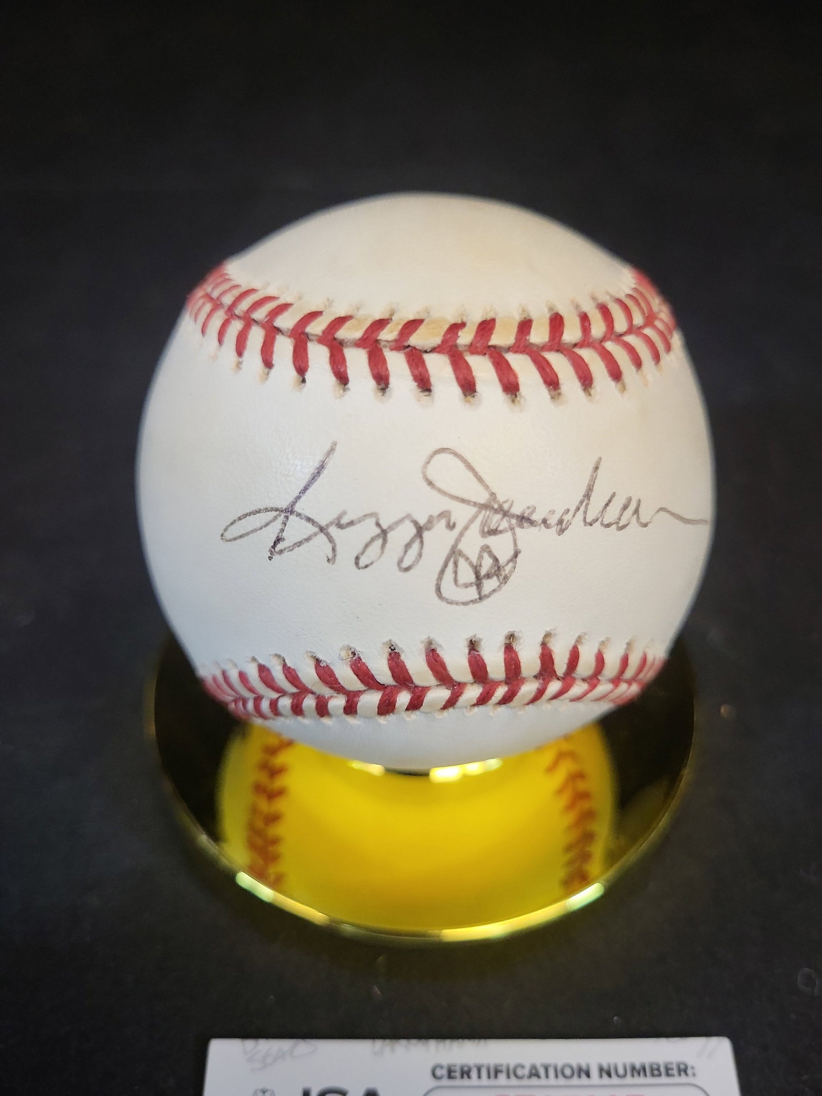 I03461 | Ozzie Smith Autographed Rawlings Official National League Baseball with JSA Certification (1 of 3)