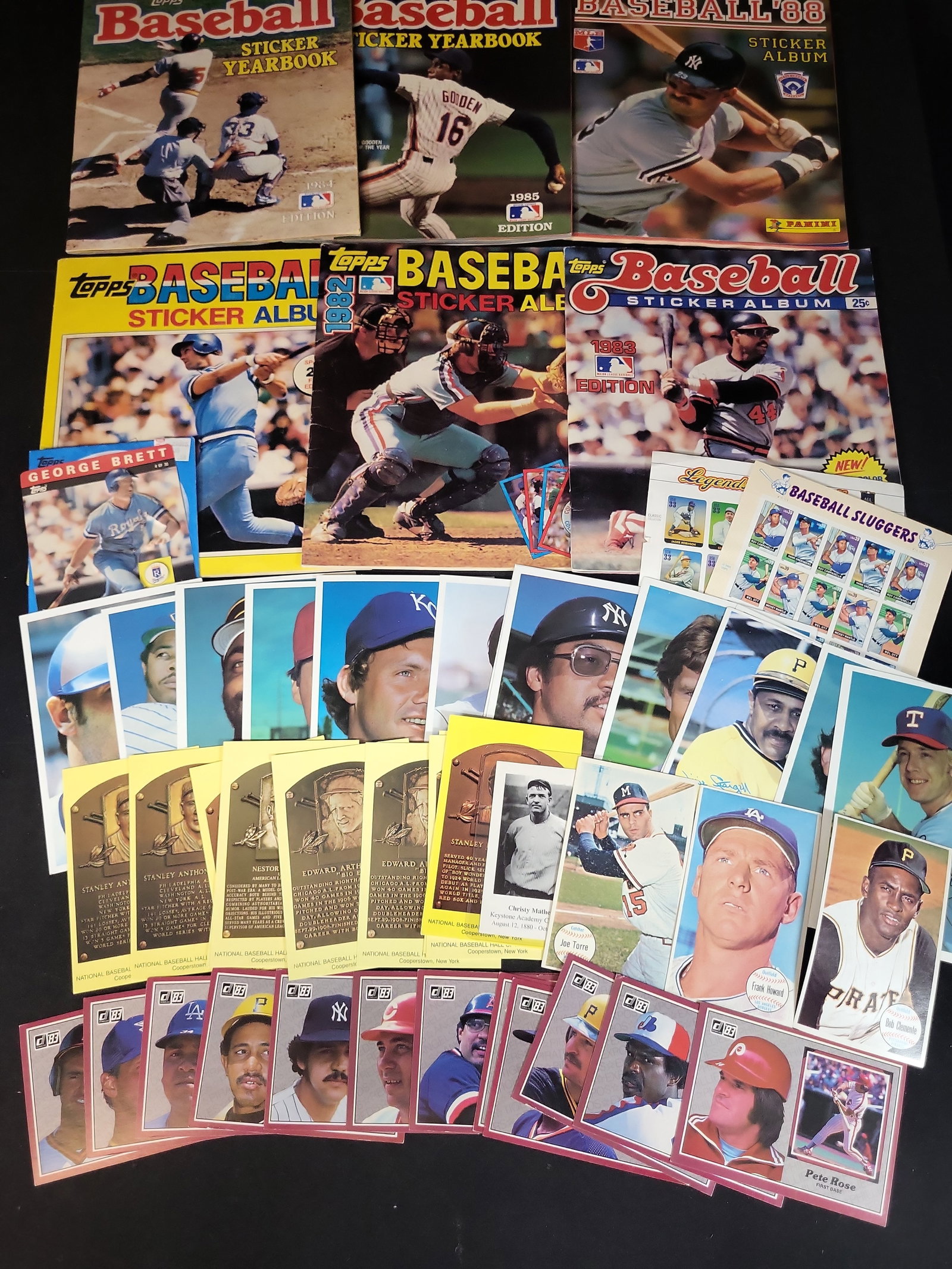 I03079 | An Assortment of Vintage Baseball Cards, Sticker Albums, and Memorabilia (1 of 17)