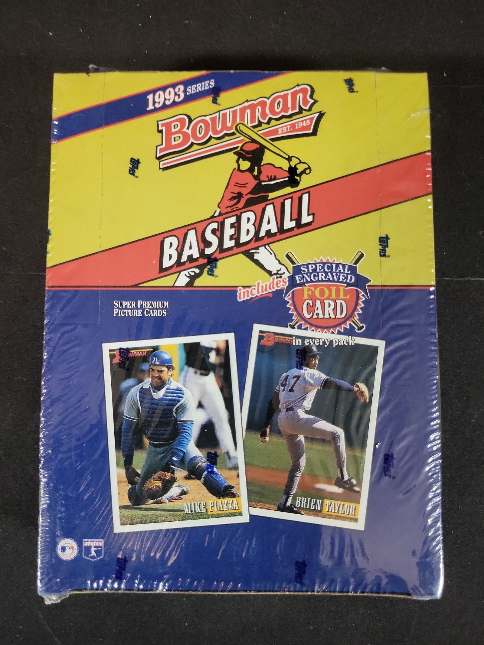 I03232 | 1993 Bowman Baseball Factory Sealed 24 Pack Box (1 of 3)