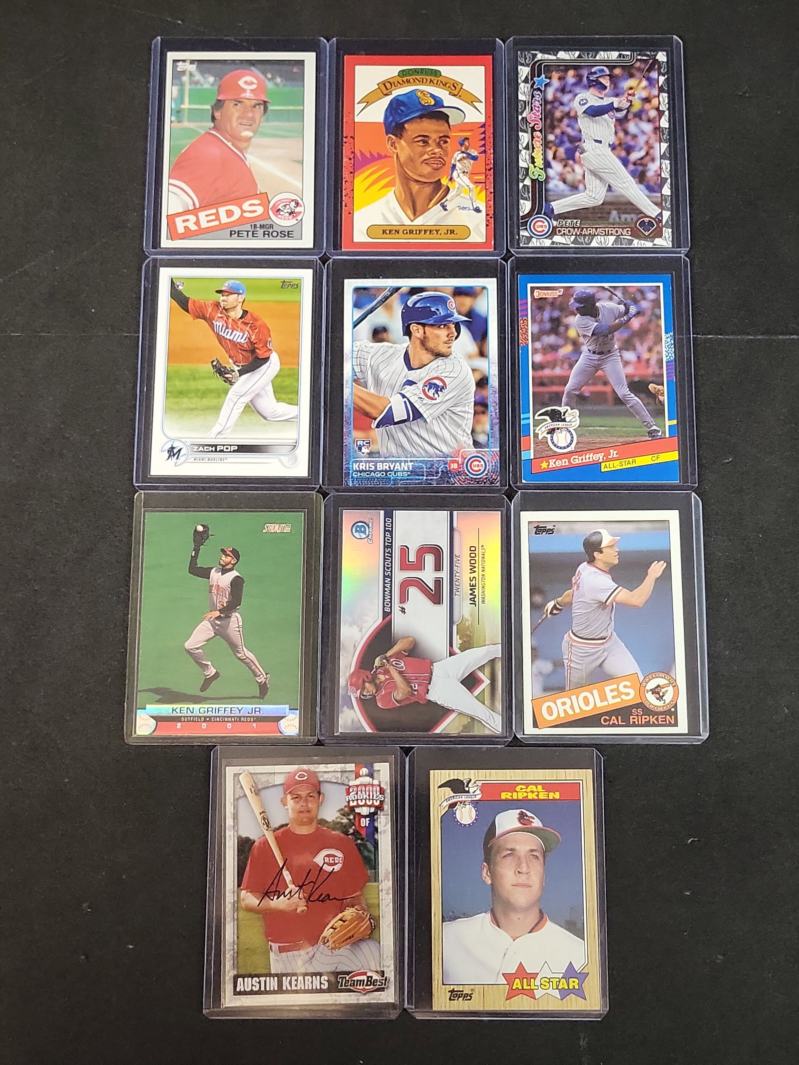 I03641 | A Collection of Professional MLB and NBA Sports Trading Cards Featuring Luka Doncic and Ken (1 of 6)