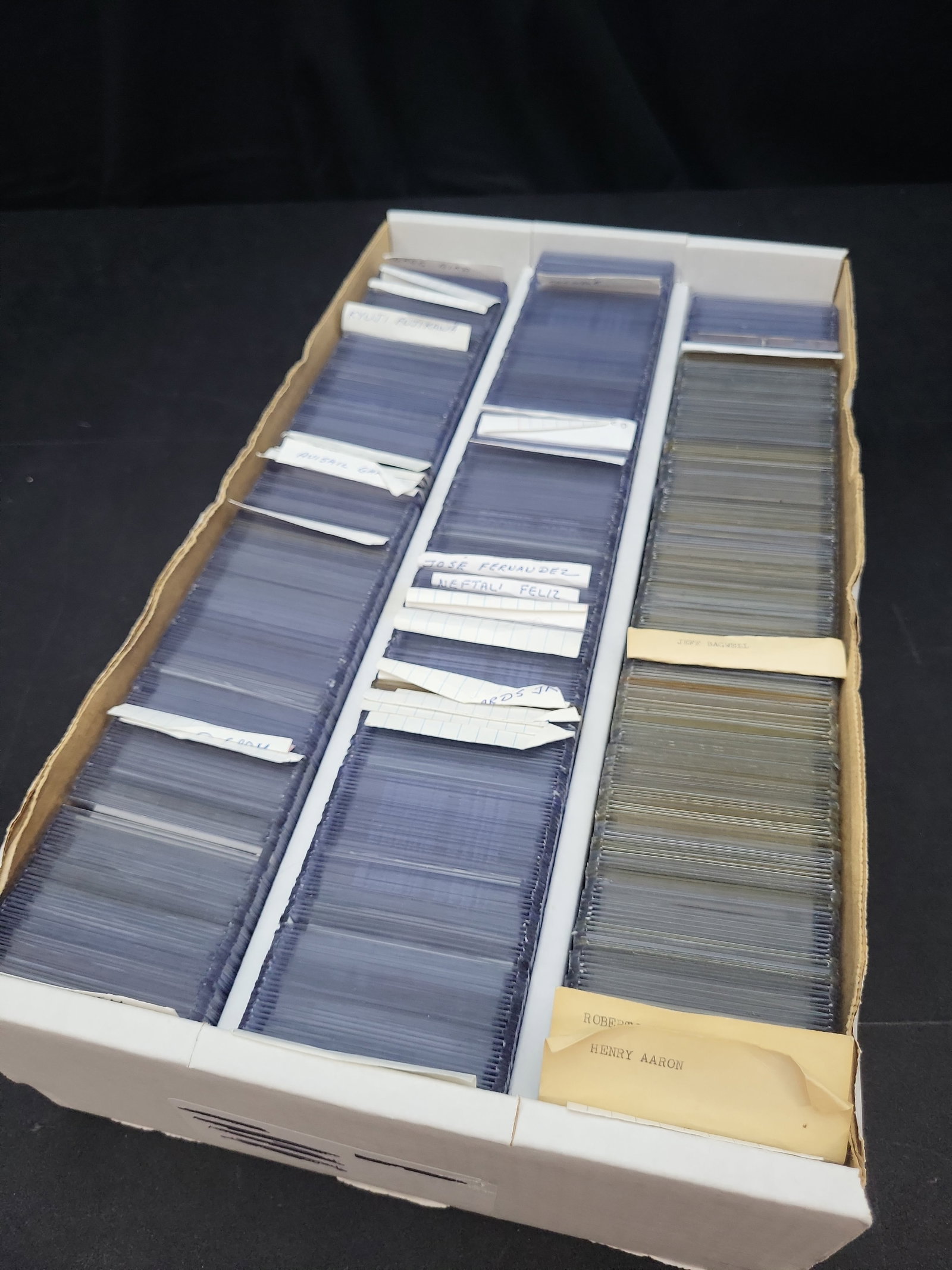 I03316 | An Assortment of Modern and Vintage Baseball Trading Cards in Protective Top-Loaders (1 of 4)