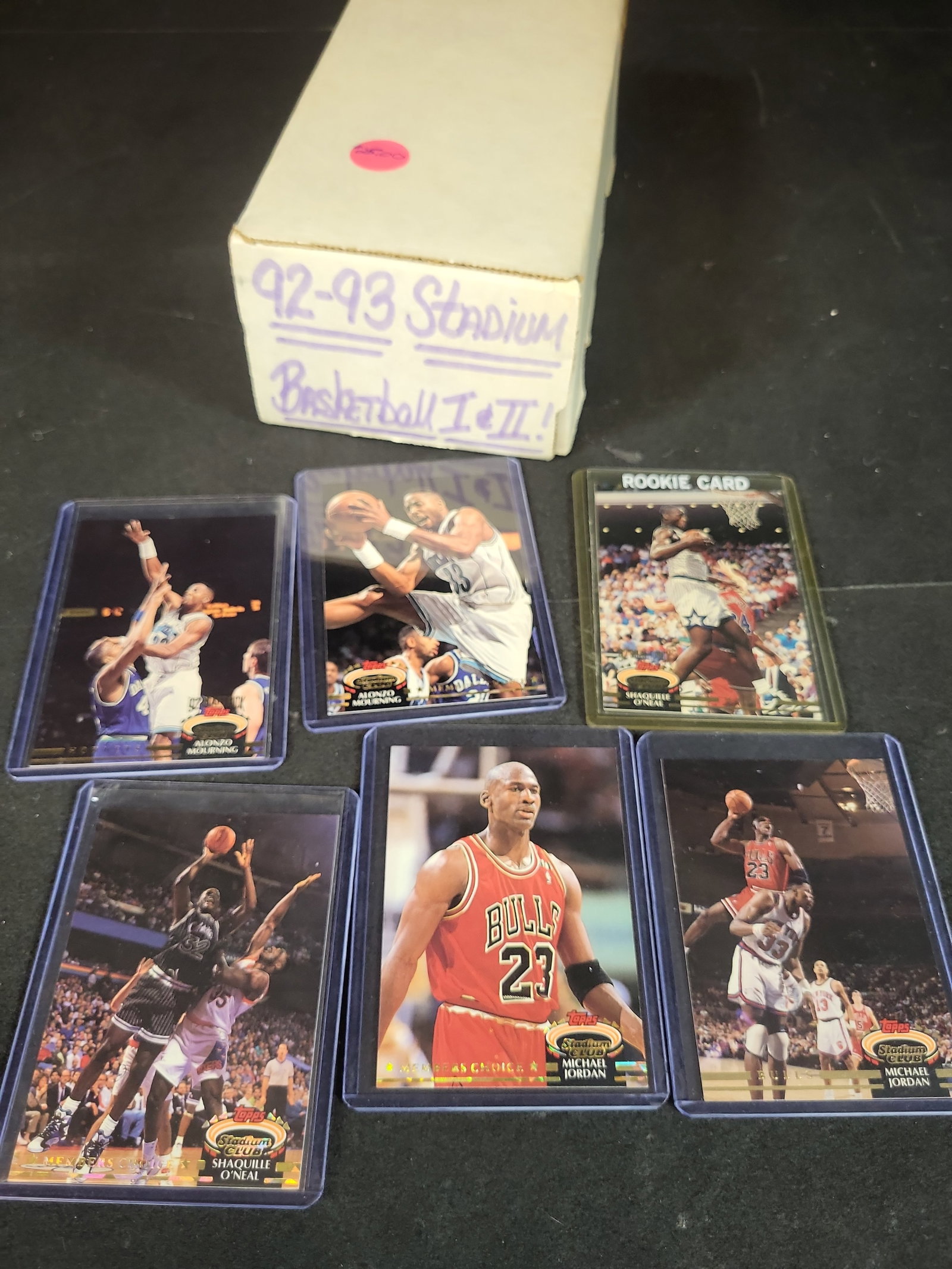 I03833 | A Collection of 1992-1993 Topps Stadium Club Basketball Cards Featuring Michael Jordan and (1 of 3)