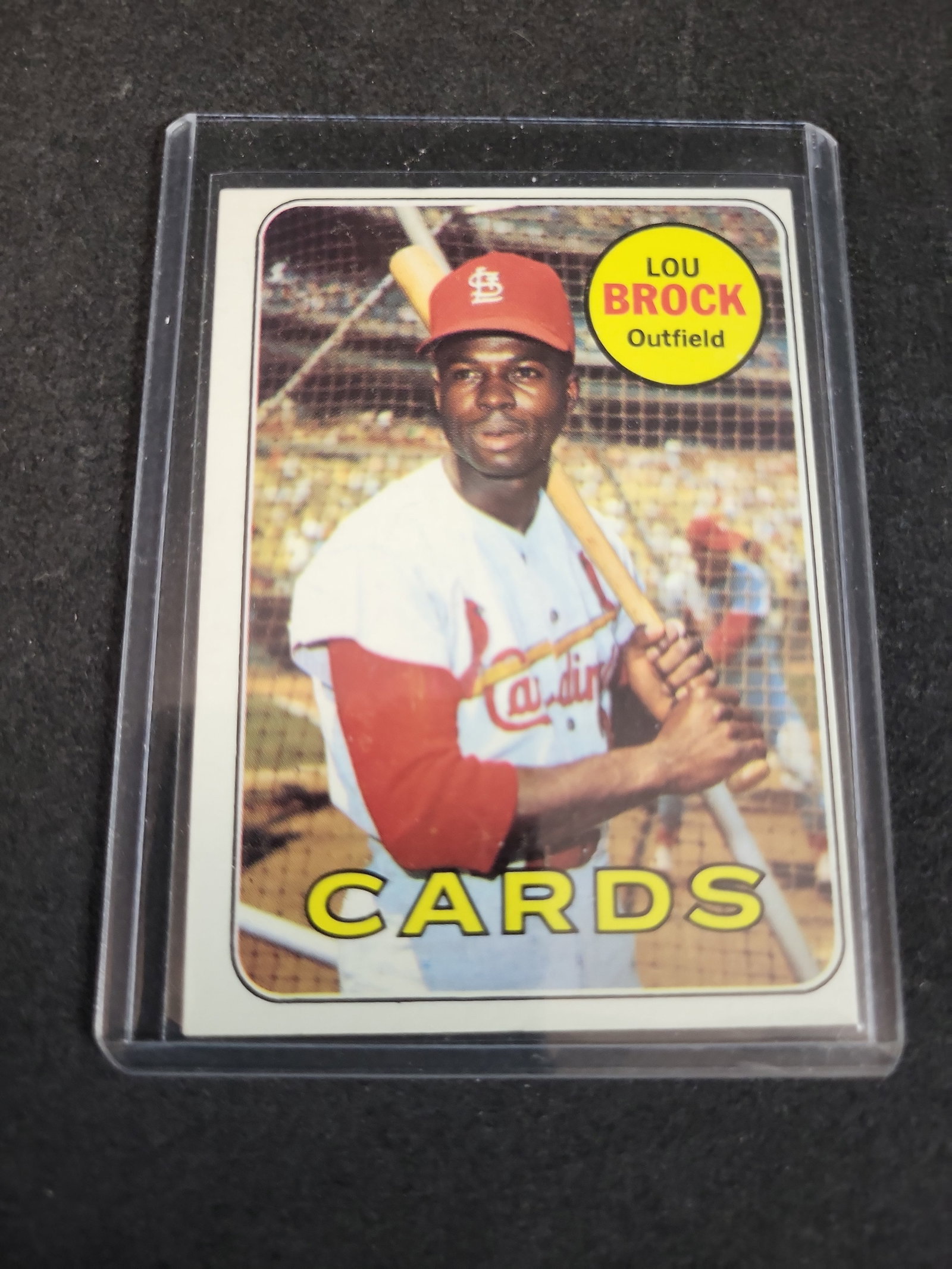 I03127 | 1969 Topps Lou Brock #85 Baseball Card St. Louis Cardinals (1 of 3)