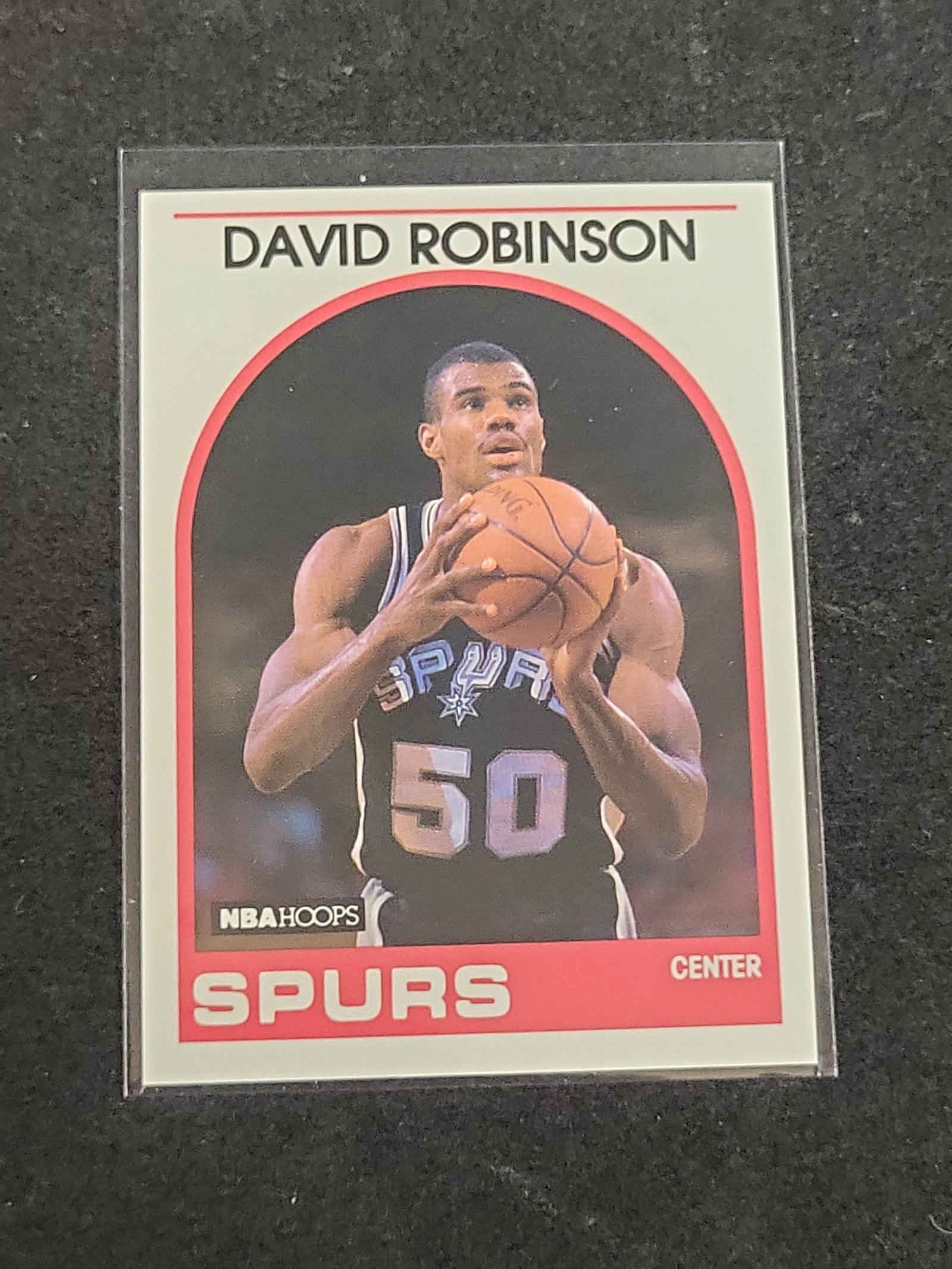 I03147 | 1989-90 NBA Hoops David Robinson Rookie Card #310 (1 of 2)