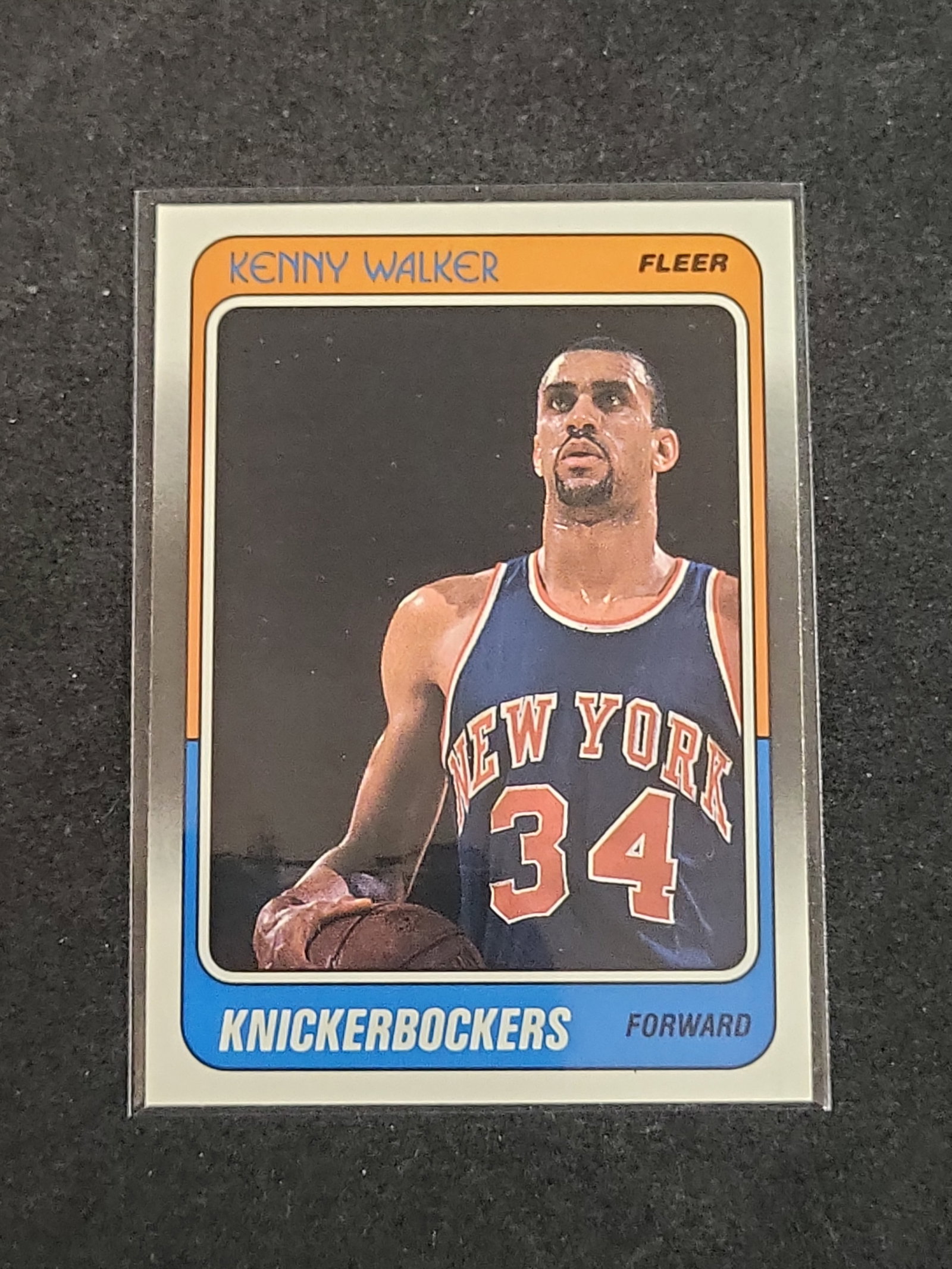 I03142 | 1988-89 Fleer #83 Kenny Walker New York Knicks Basketball Card (1 of 2)