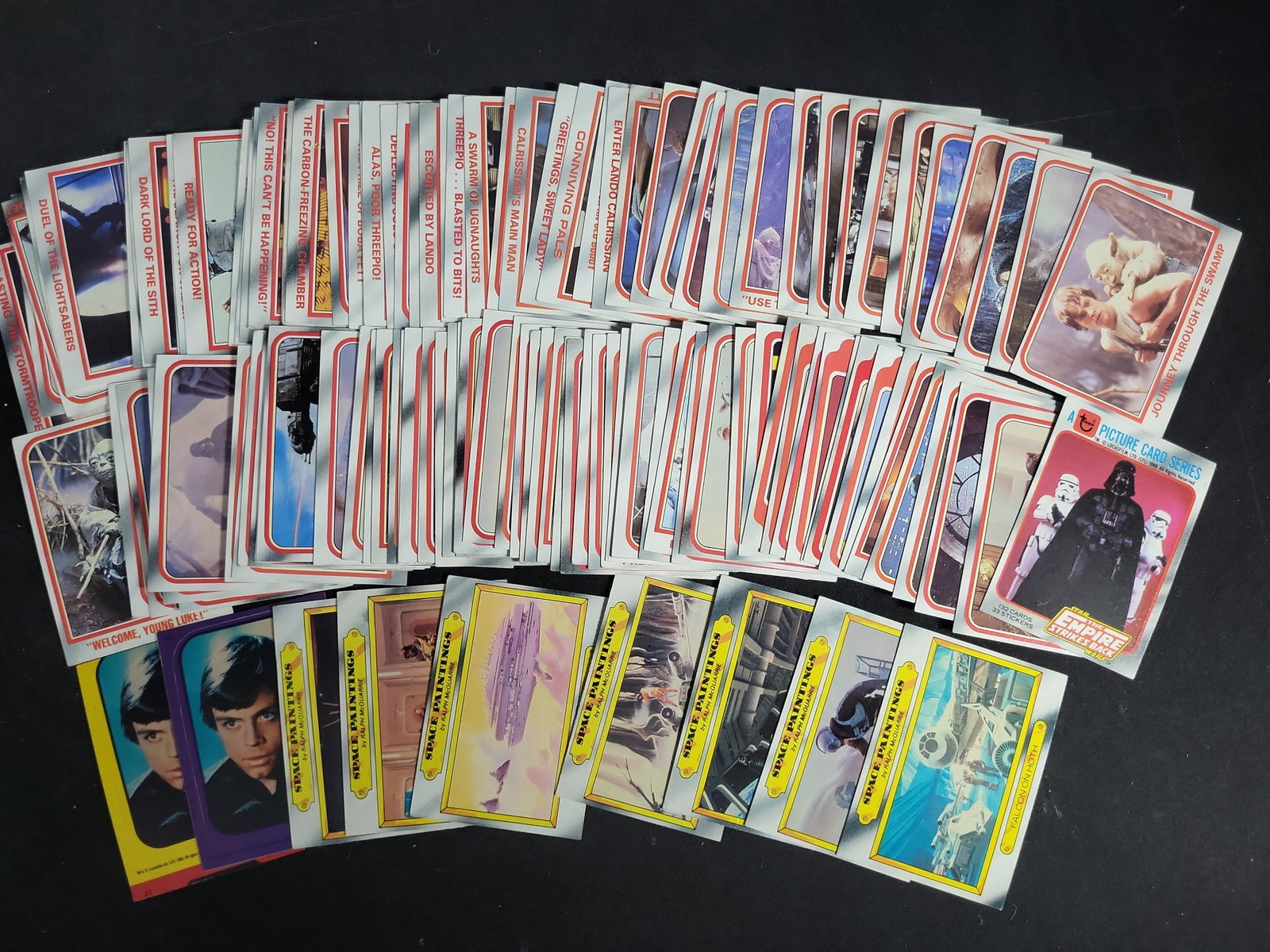 I03449 | A Collection of Vintage Topps Star Wars The Empire Strikes Back Trading Cards 1980 (1 of 5)