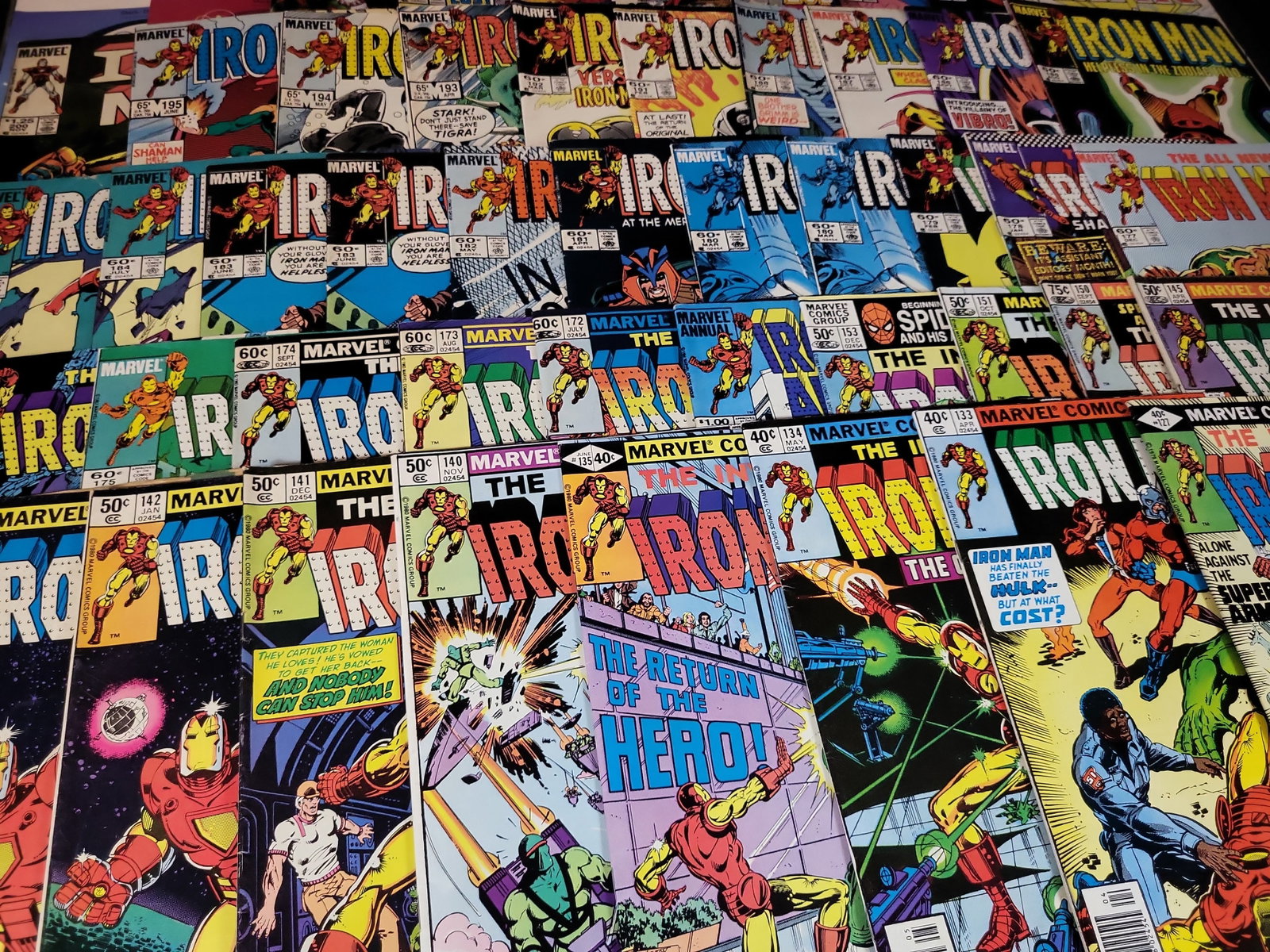 I03745 | A Group of Marvel Iron Man Comic Books and Related Publications (1 of 12)