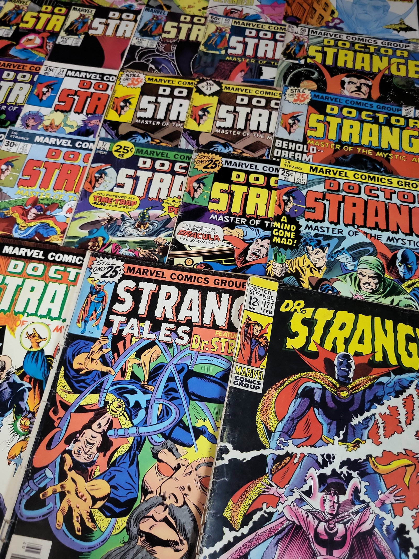 I03752 | A Group of Marvel Comics Group Doctor Strange Comic Books (1 of 11)