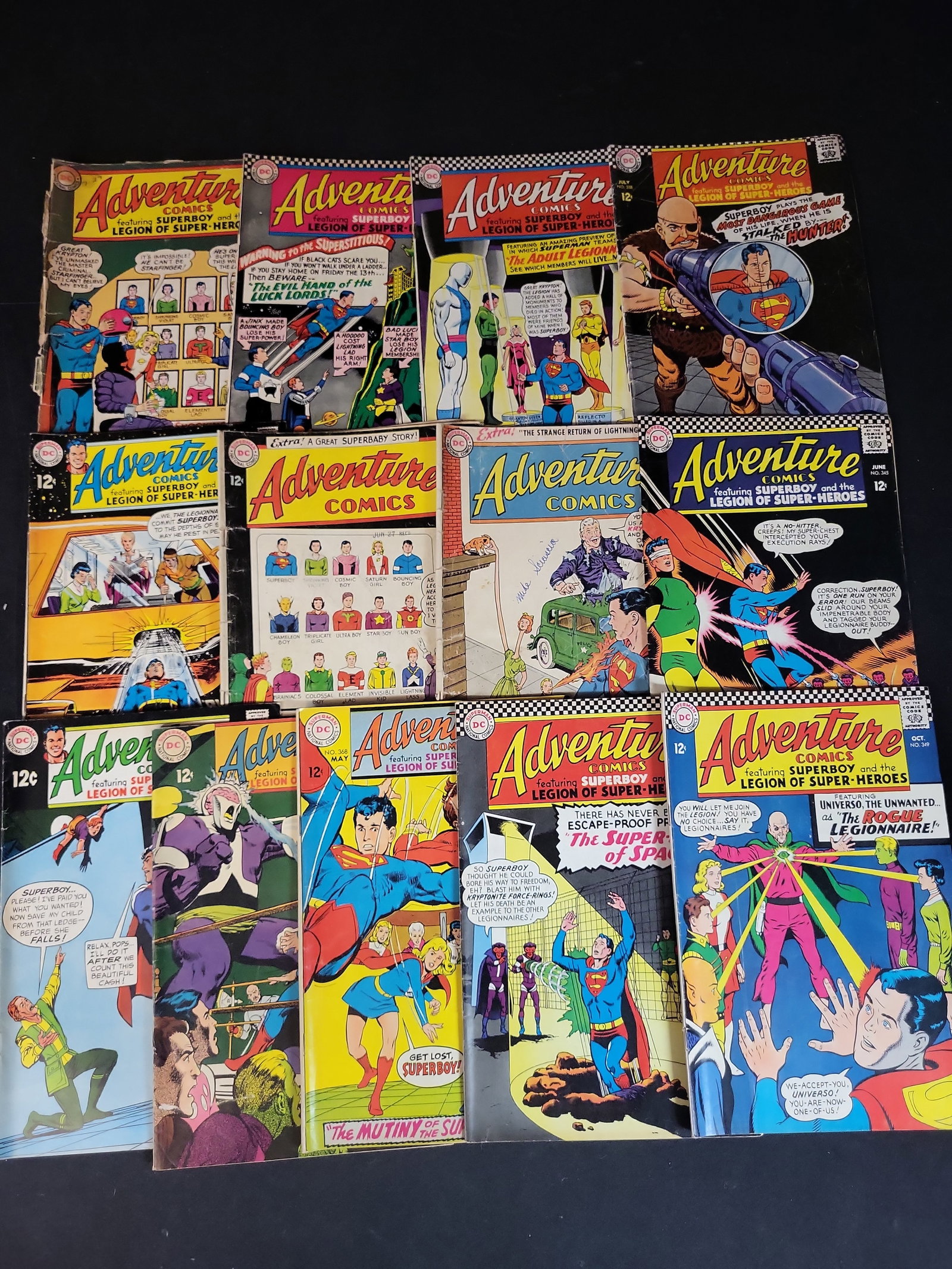 I03920 | A Collection of 13 Adventure Comics Featuring Superboy and the Legion of Super-Heroes, (1 of 8)