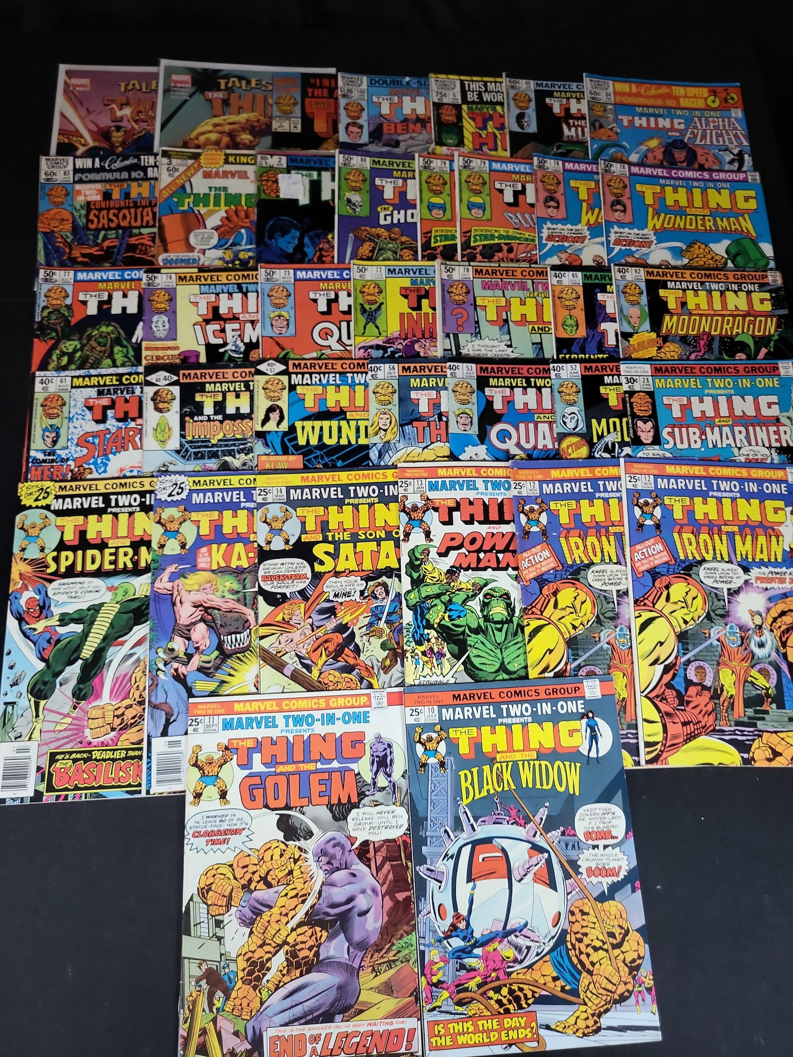 I03754 | A Collection of Bronze Age Marvel Two-in-One and The Thing Comic Books (1 of 10)