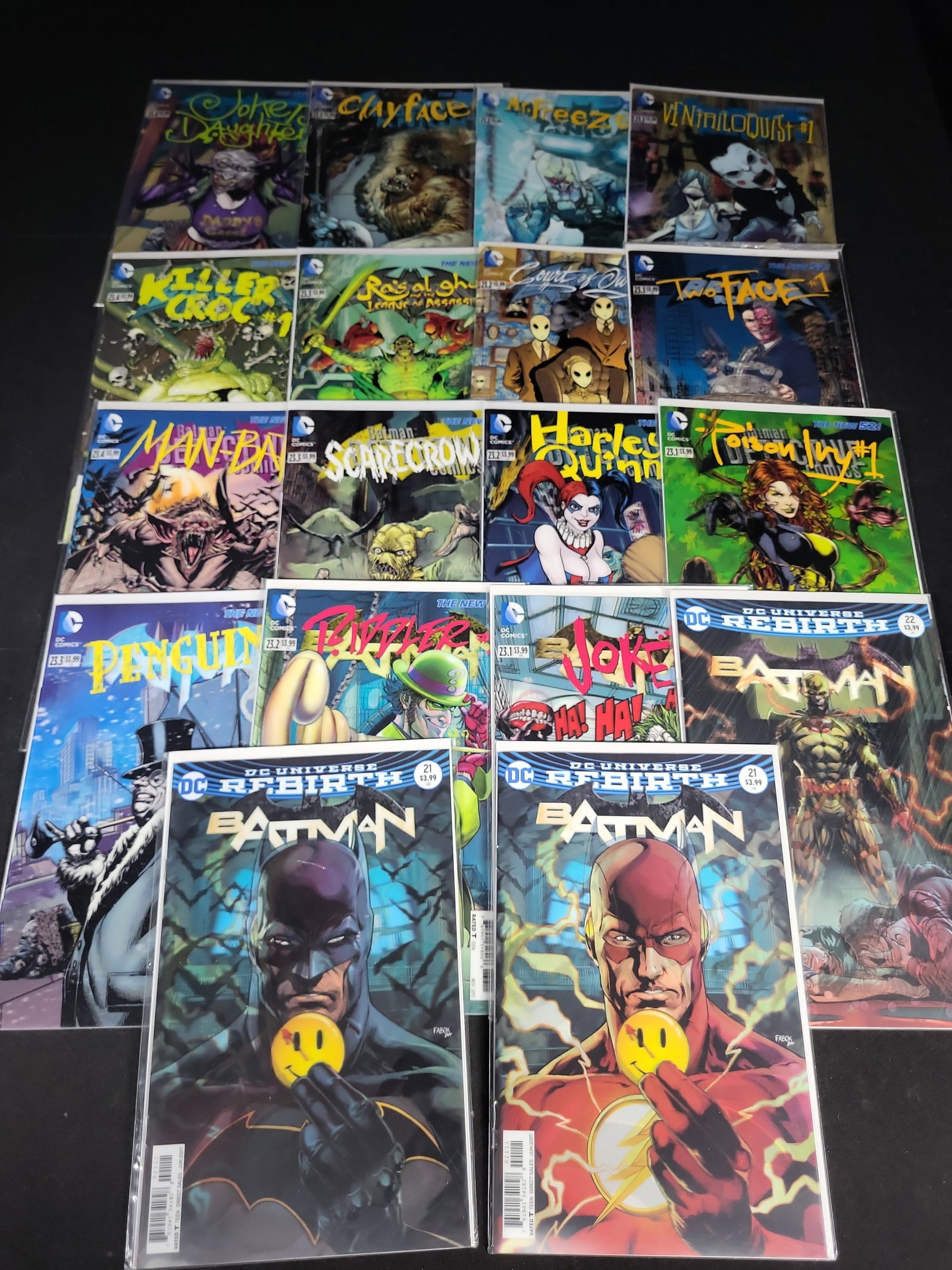 I03800 | A Collection of DC Comics Modern Batman Related Lenticular Variant Issues (1 of 13)