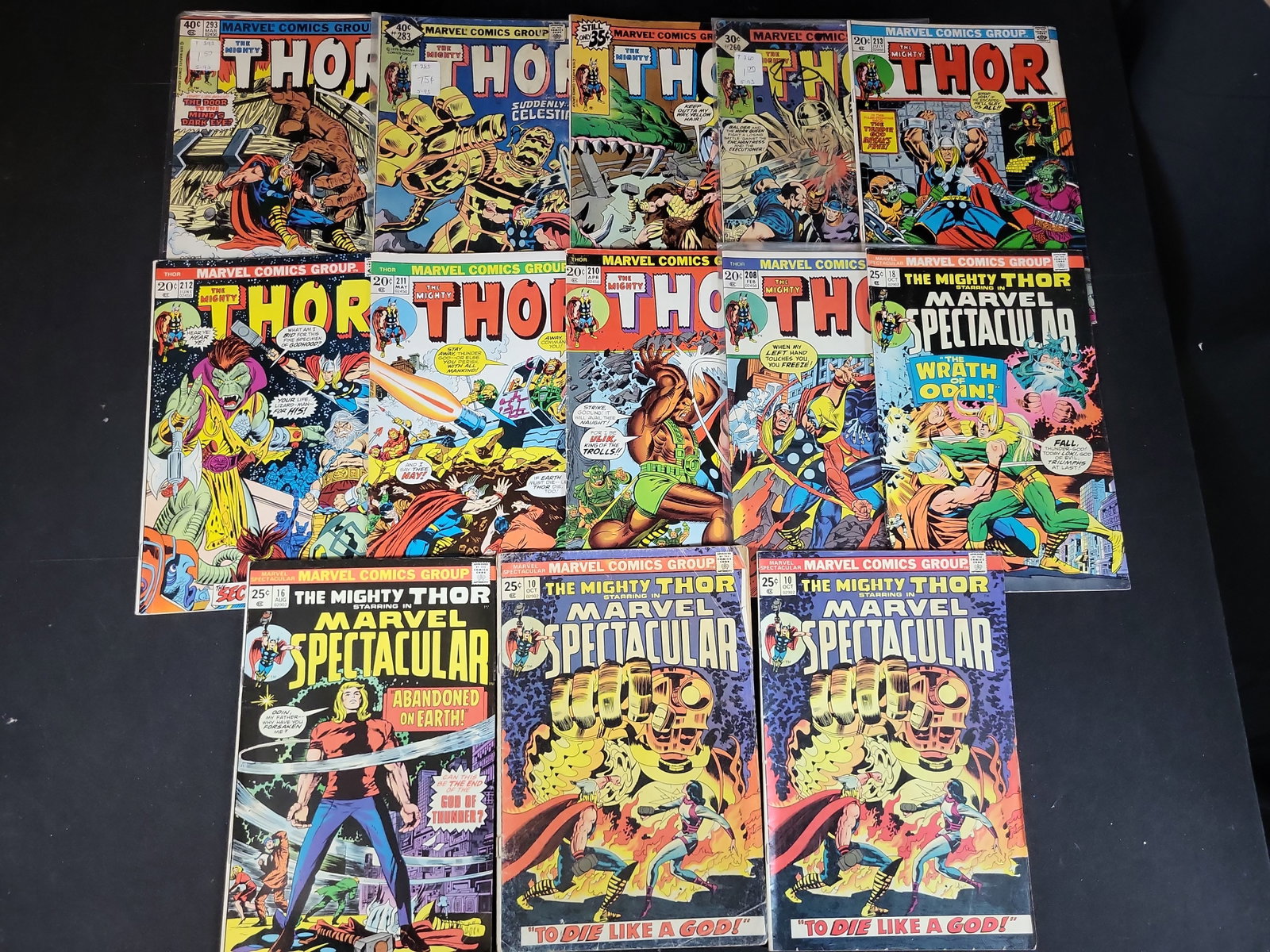 I03715 | A Collection of Vintage Marvel Thor Comic Books, 1973-1980 (1 of 6)