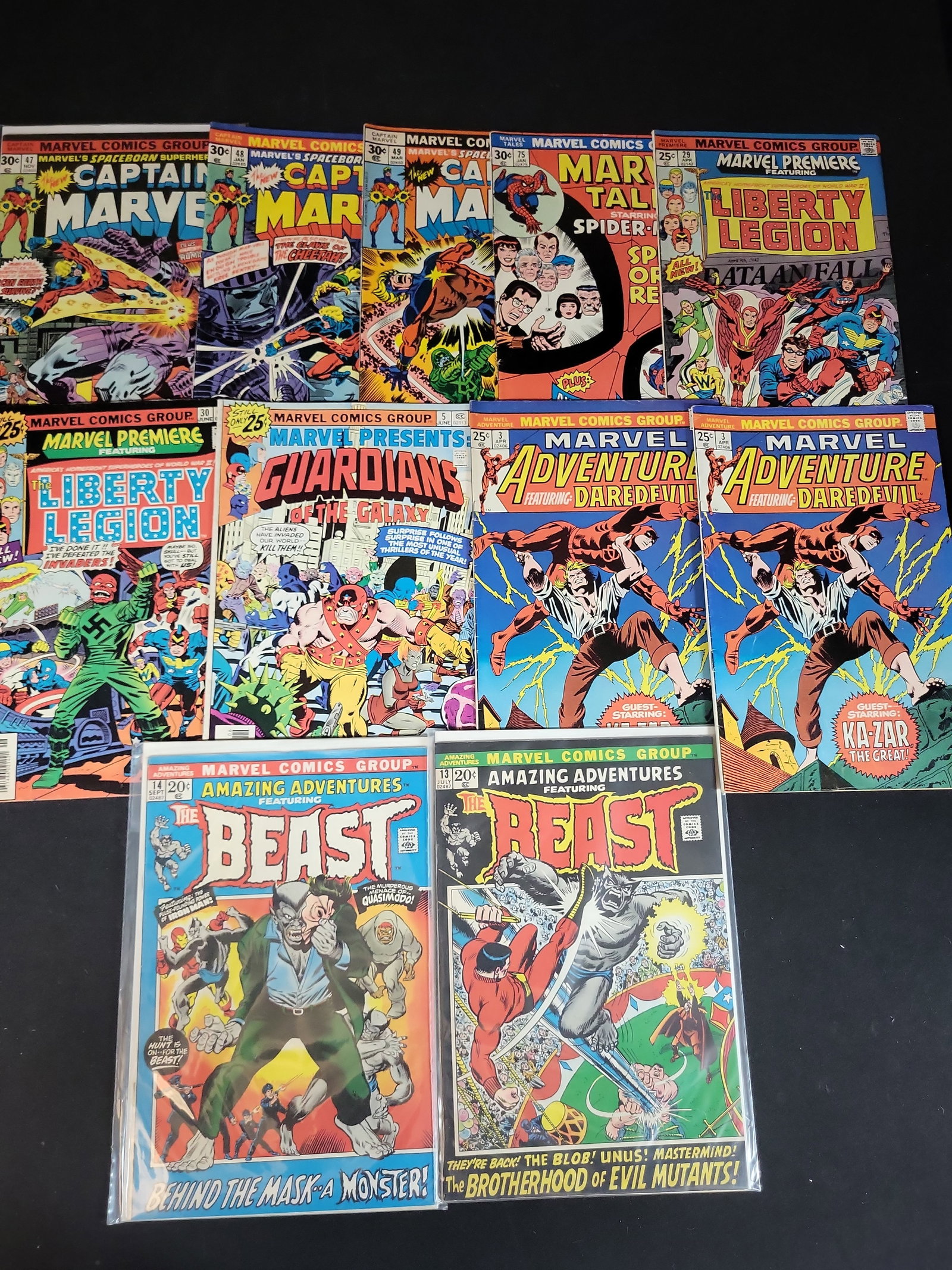 I03731 | A Collection of Eleven Marvel Comic Books from the Bronze Age Including Captain Marvel and (1 of 5)