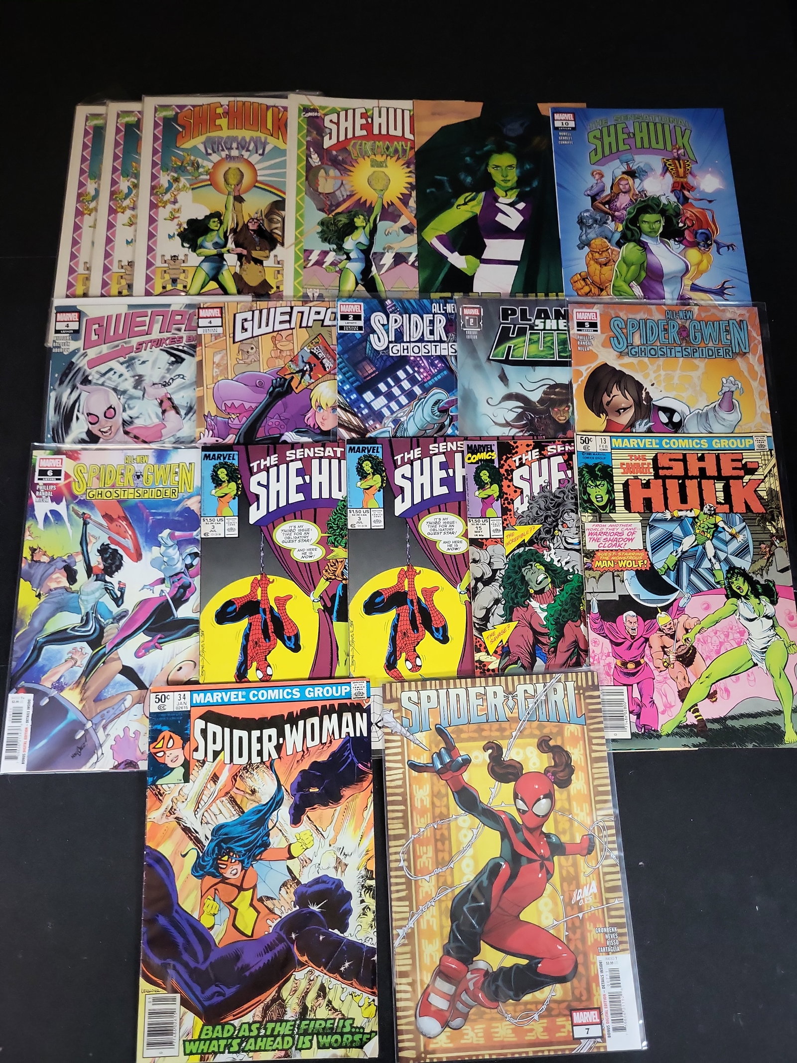I03733 | A Collection of Marvel Female Superhero Comic Books (1 of 6)