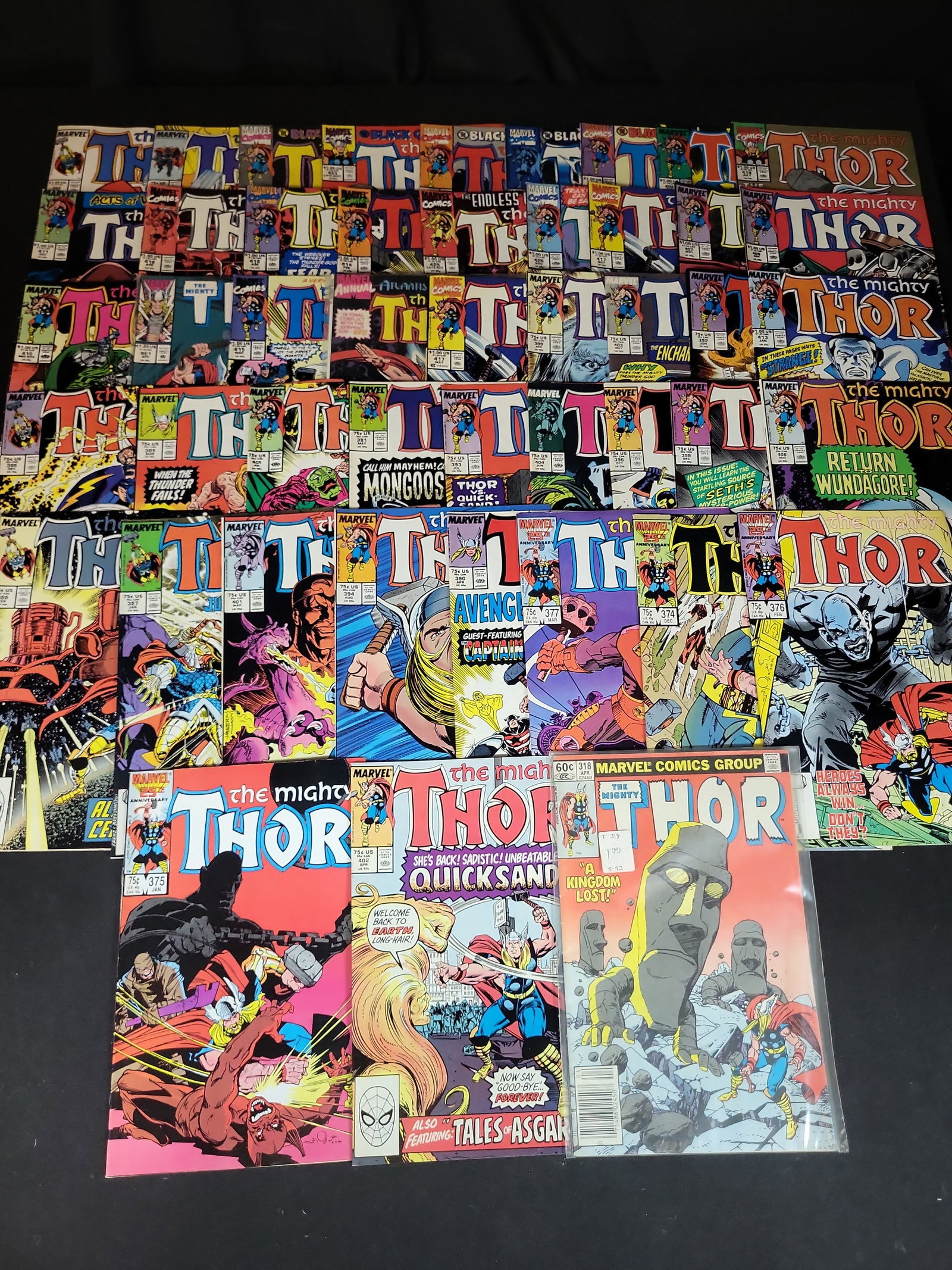 I03746 | A Collection of Marvel Comics The Mighty Thor Bronze and Copper Age Issues (1 of 10)