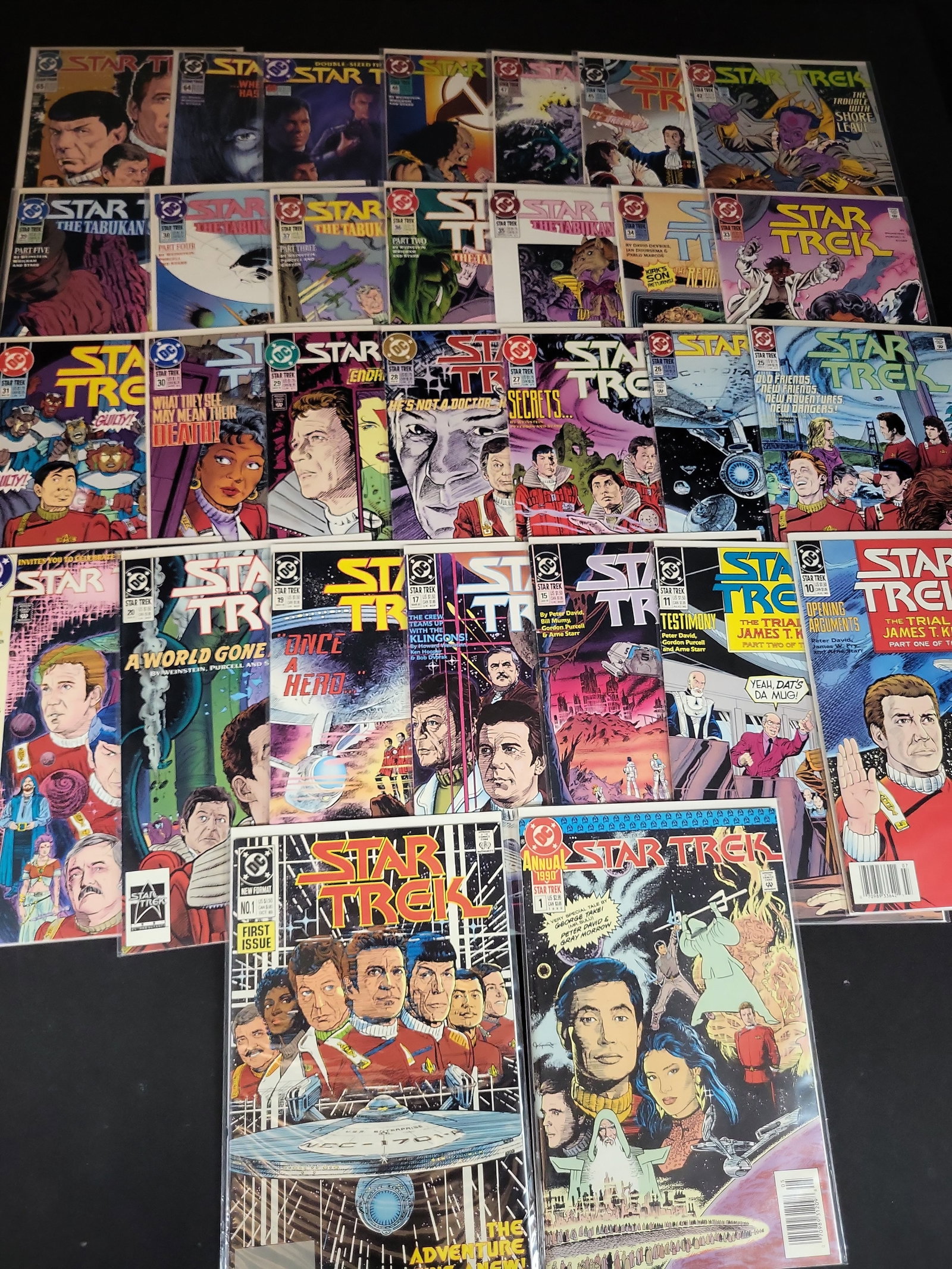 I03781 | A Collection of Vintage DC Comics Star Trek Comic Books (1 of 10)