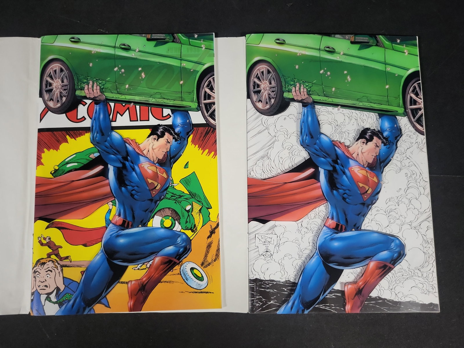 I03845 | A Pair of Action Comics 1 Special Convention Exclusive Variant Comic Books (1 of 13)