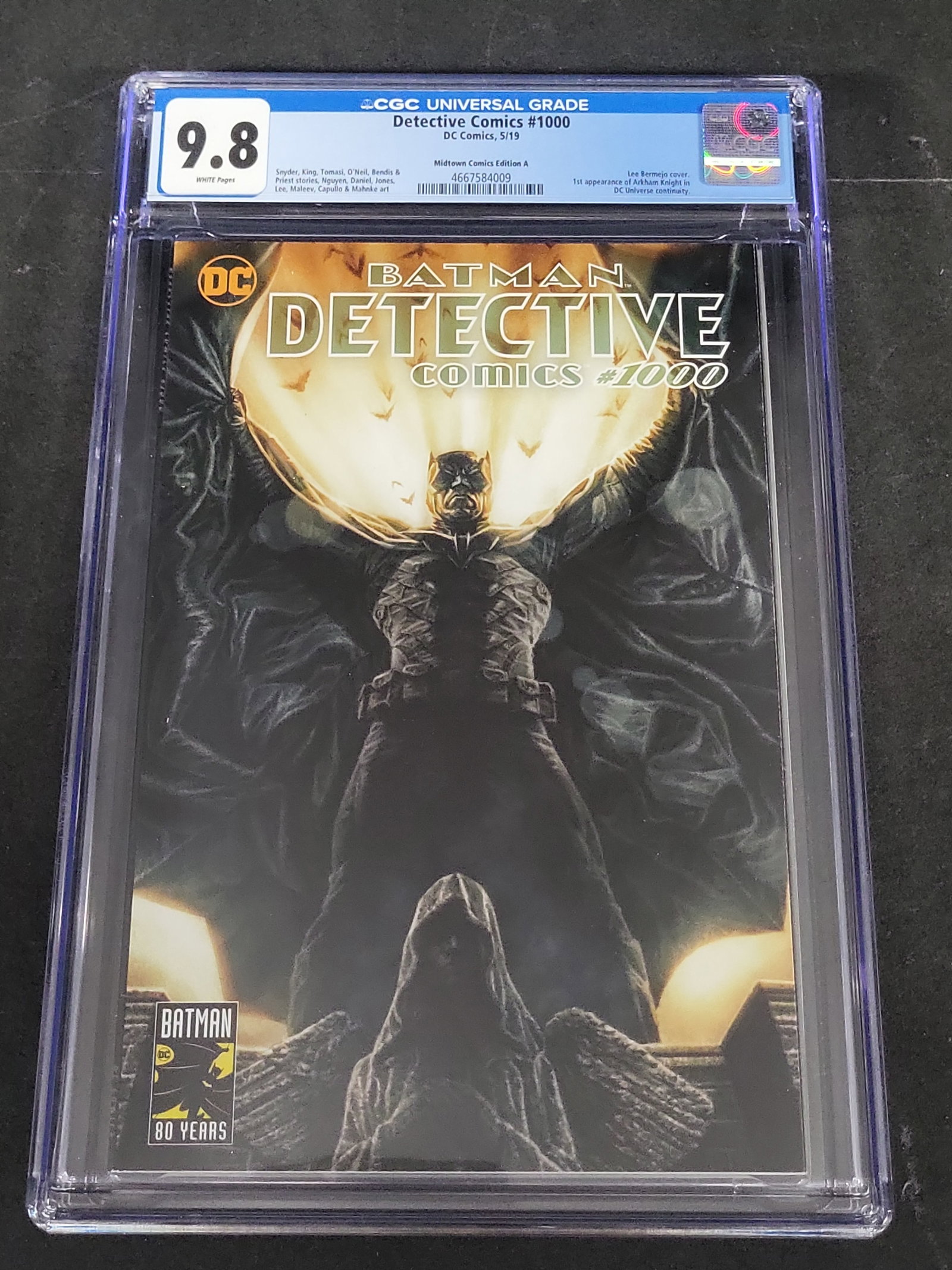 I03488 | Detective Comics #1000 Midtown Comics Exclusive Variant A Lee Bermejo Cover CGC 9.8 (1 of 2)