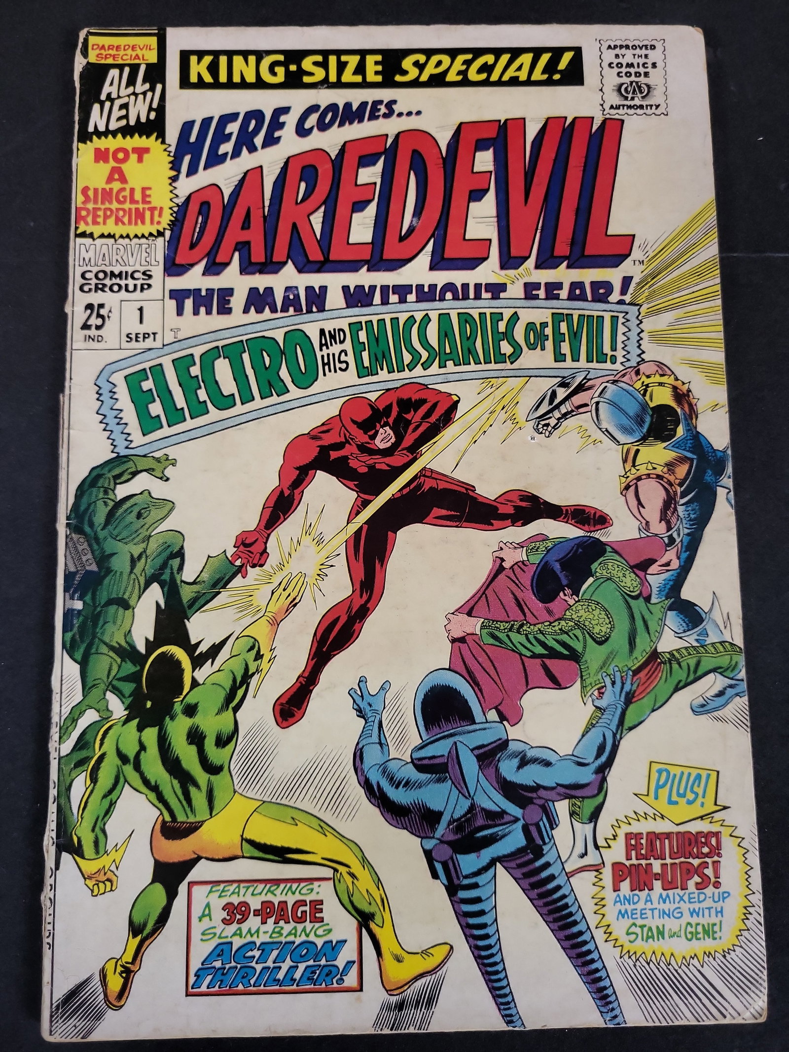 I03766 | Marvel Comics Daredevil King-Size Special #1 September 1967 (1 of 2)