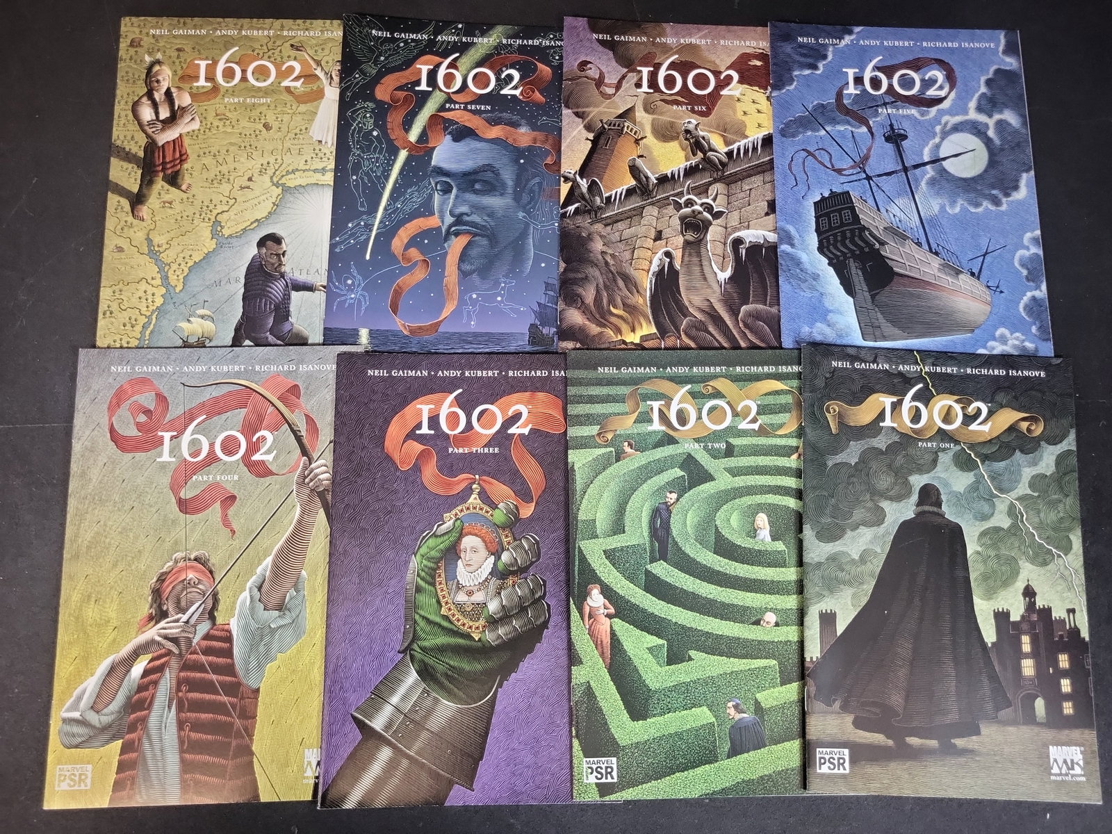 I03758 | A Set of Marvel 1602 Comic Books (1 of 5)