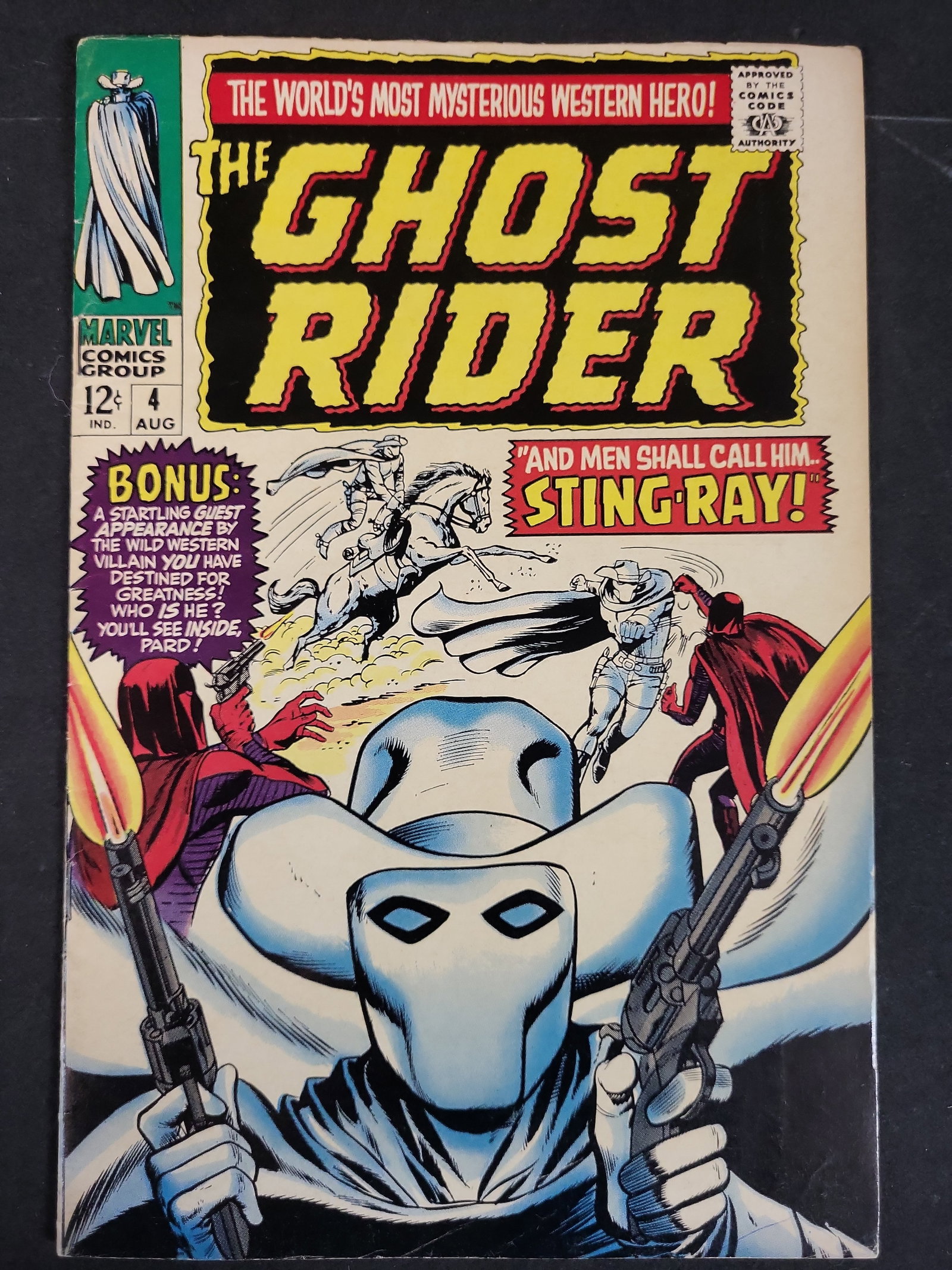 I03721 | Marvel Comics The Ghost Rider Number 4 August 1967 (1 of 3)