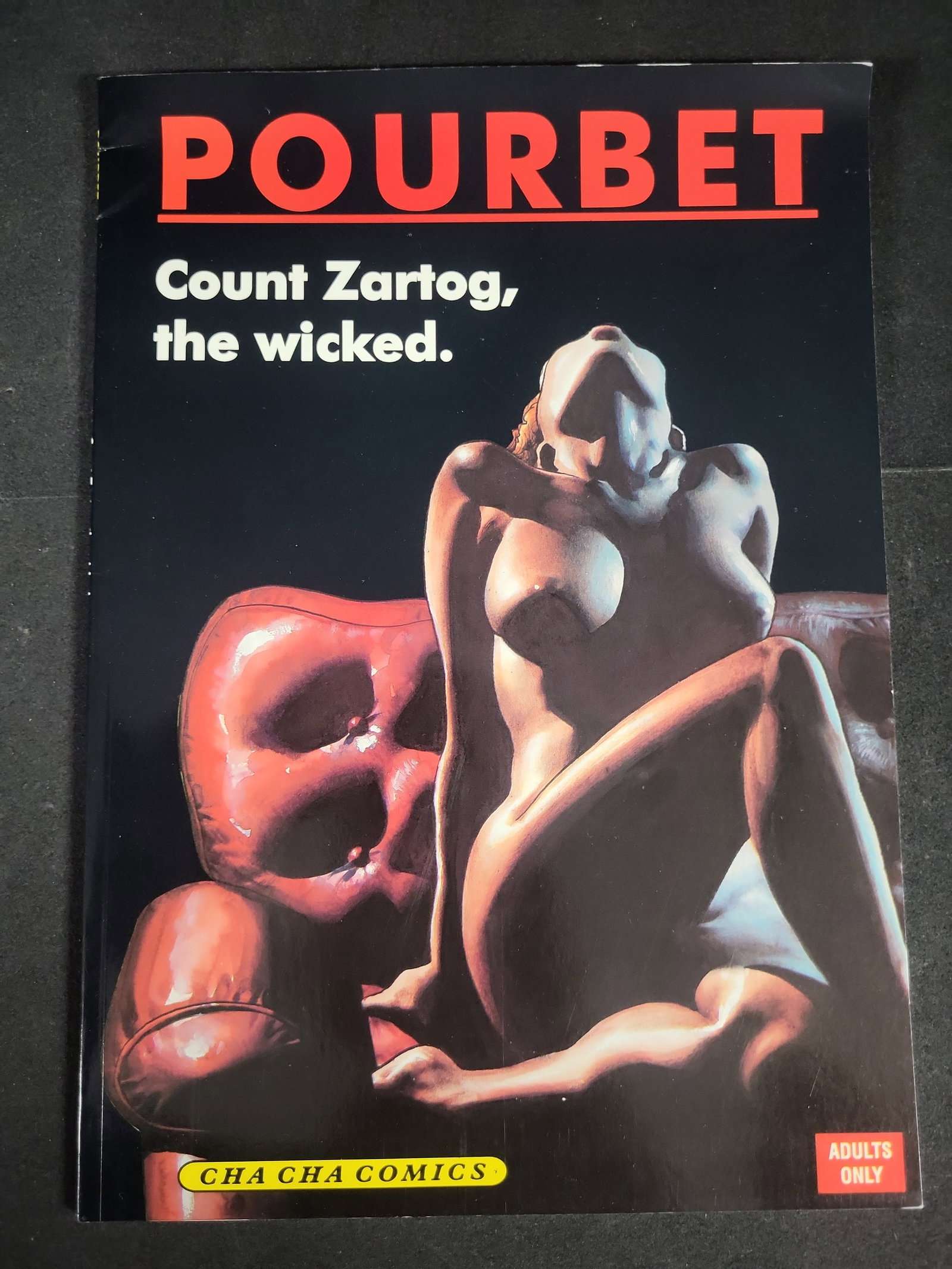 I03303 | Cha Cha Comics Pourbet Count Zartog the Wicked Adults Only Graphic Novel (1 of 2)