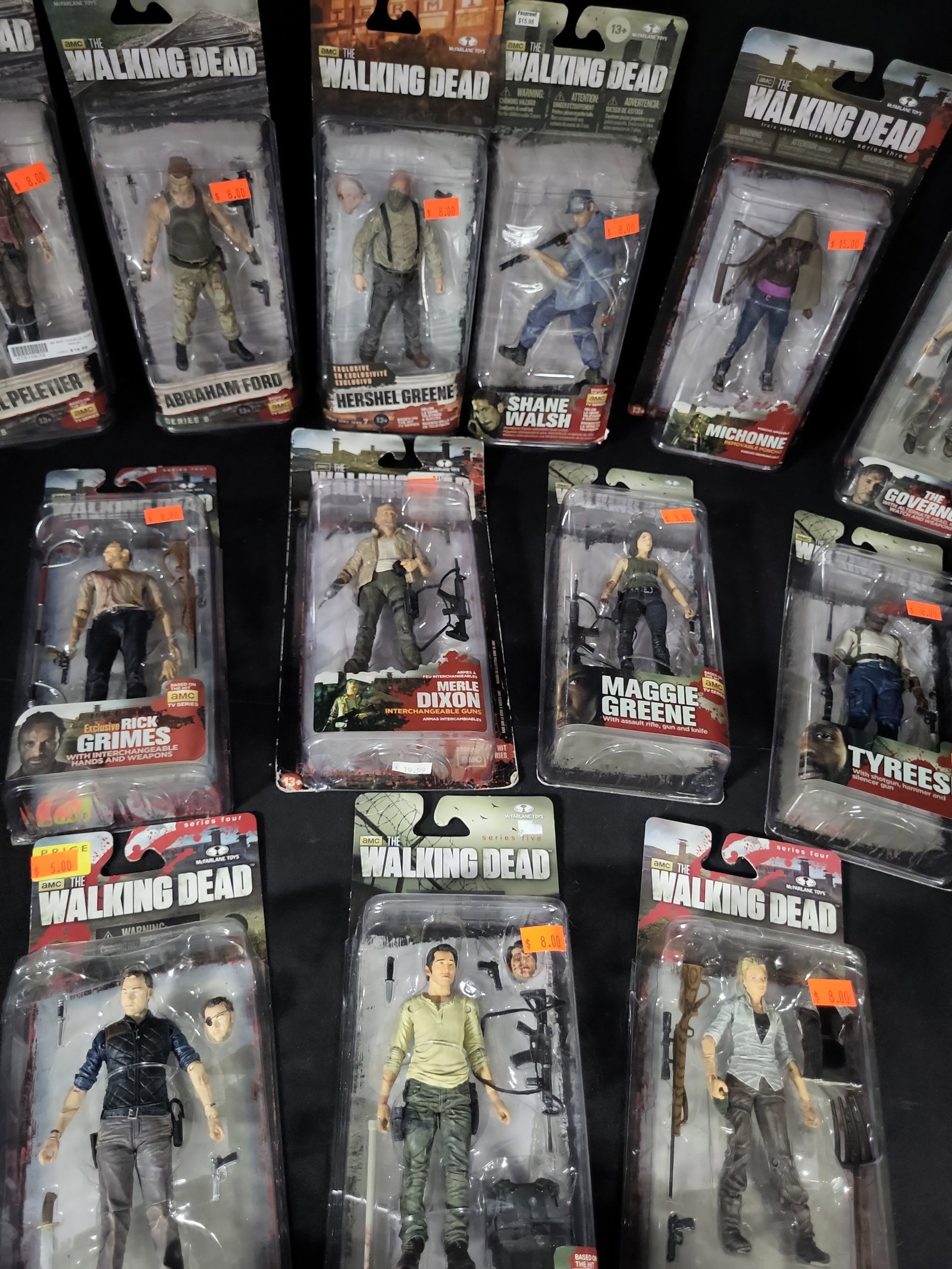I03550 | A Collection of Twelve McFarlane Toys AMC The Walking Dead Action Figures (1 of 10)
