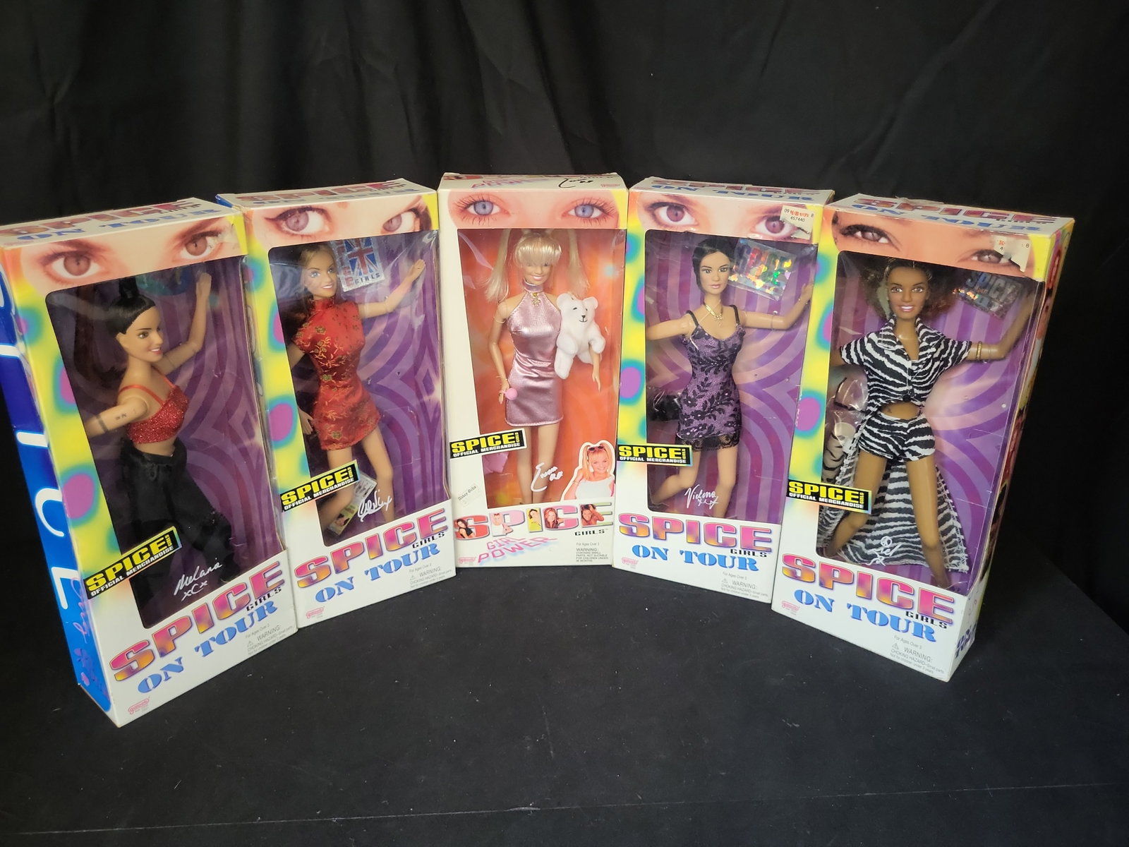 I03503 | A Set of Five Galoob Spice Girls Fashion Dolls in Original Packaging (1 of 6)